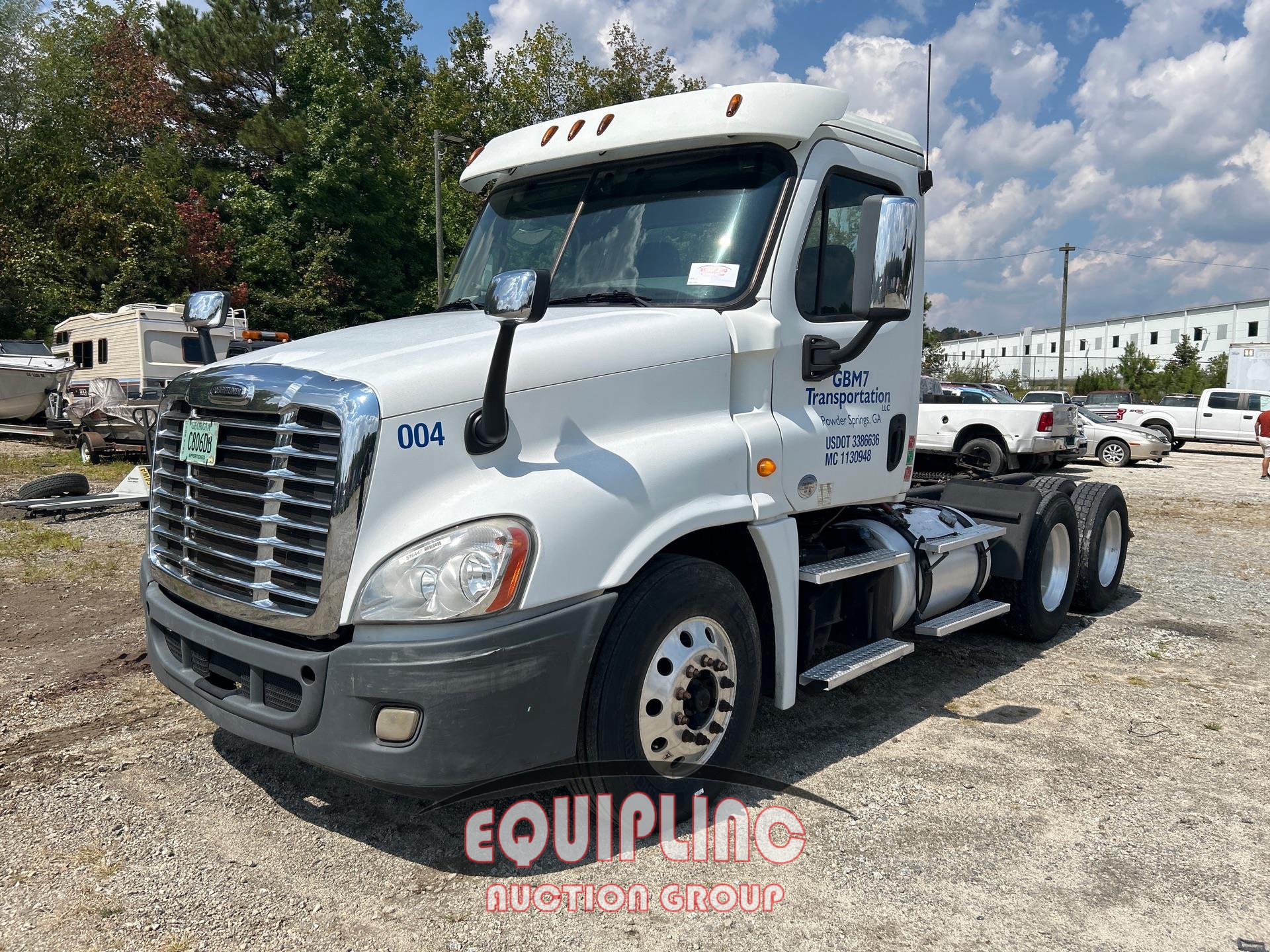 2014 FREIGHTLINER CASCADIA TANDEM AXLE DAY CAB (A54313)