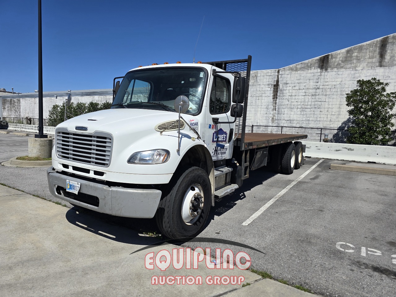 2014 FREIGHTLINER M2 TANDEM AXLE FLATBED (A45678)
