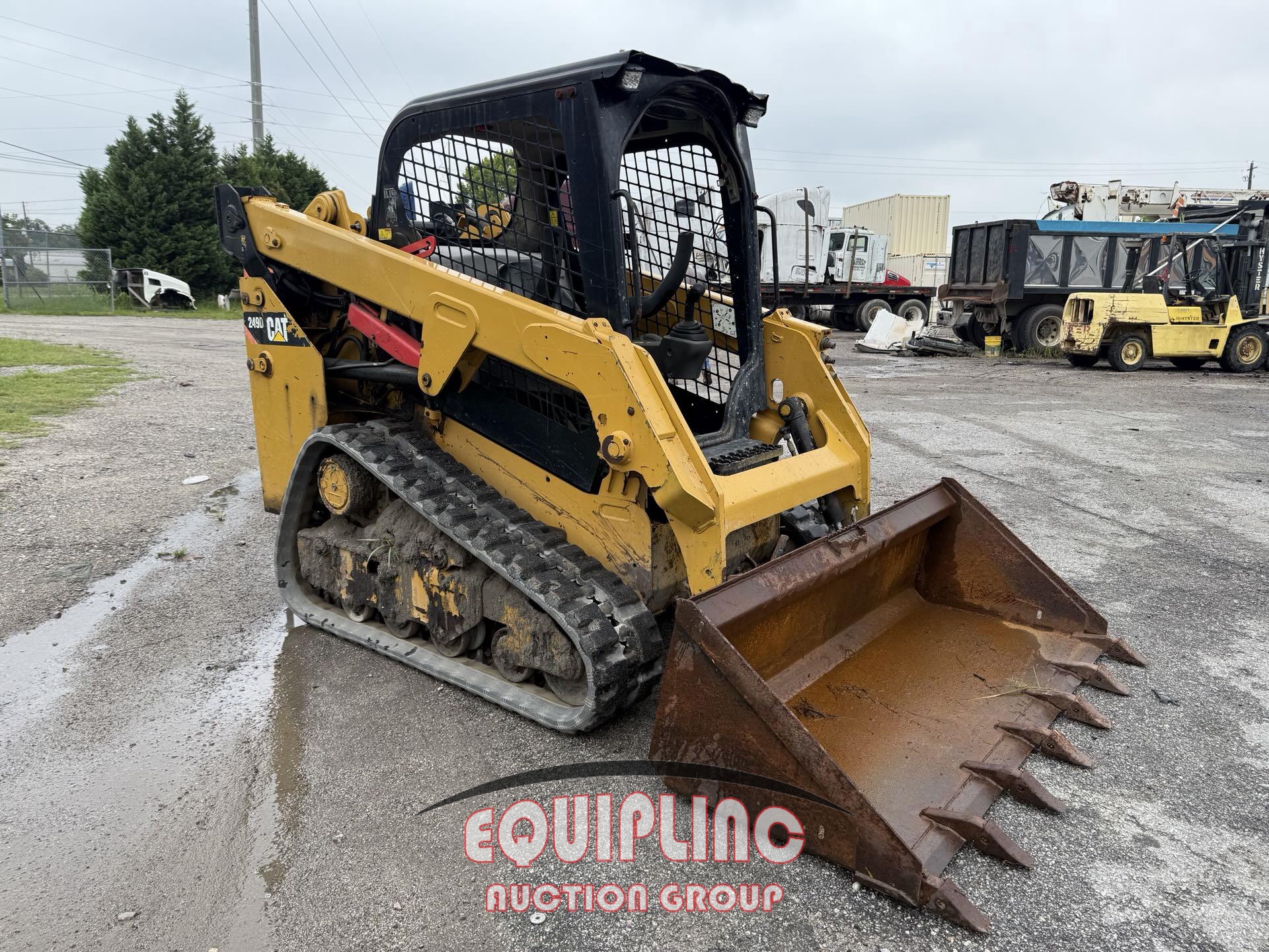 2018 CATERPILLAR 249D SKID STEER (A57880)