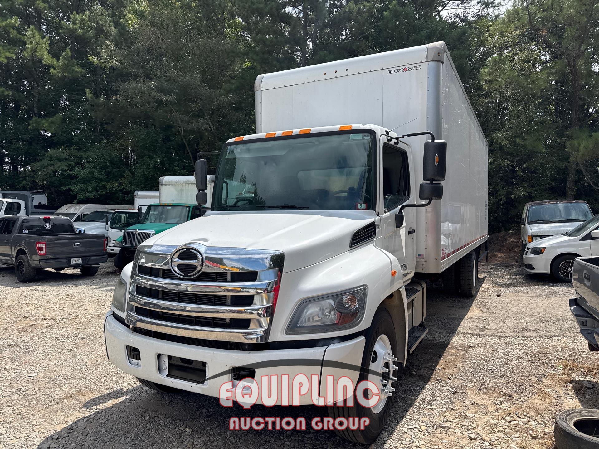 2018 HINO 268  NON CDL 26FT BOX TRUCK (A54607)