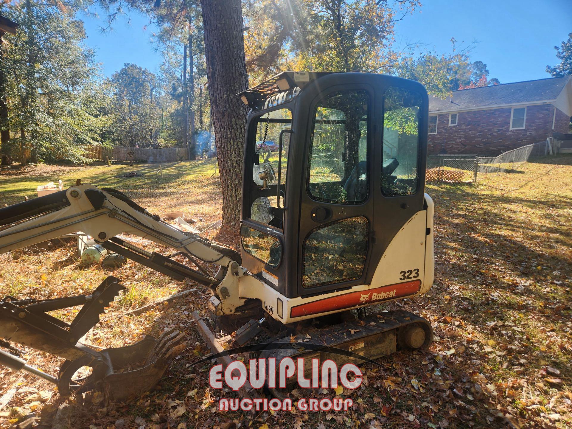 2008 BOBCAT 323 J MINI EXCAVATOR (A57880)