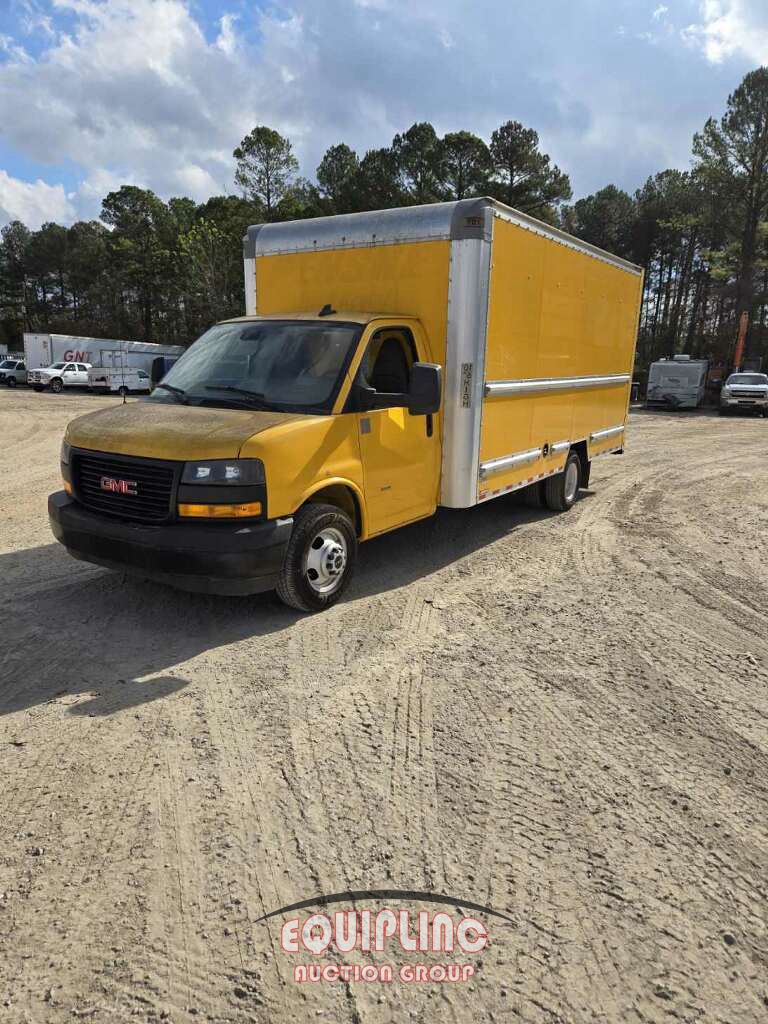 2020 SAVANA 3500 16FT BOX TRUCK (A59575)