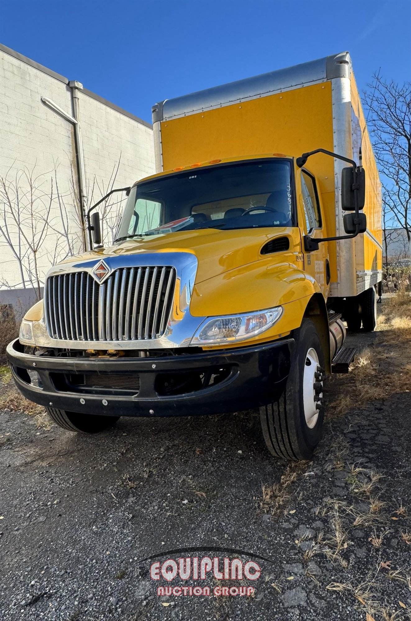 2020 INTERNATIONAL MV607 26FT NON CDL BOX TRUCK (A59575)