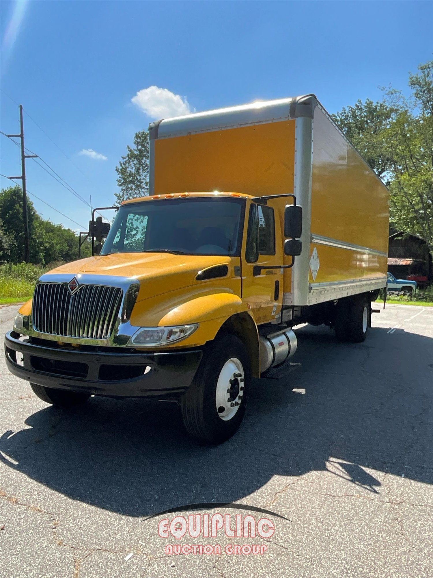 2019 INTERNATIONAL 4300 CDL REQUIRED BOX TRUCK (A51222)