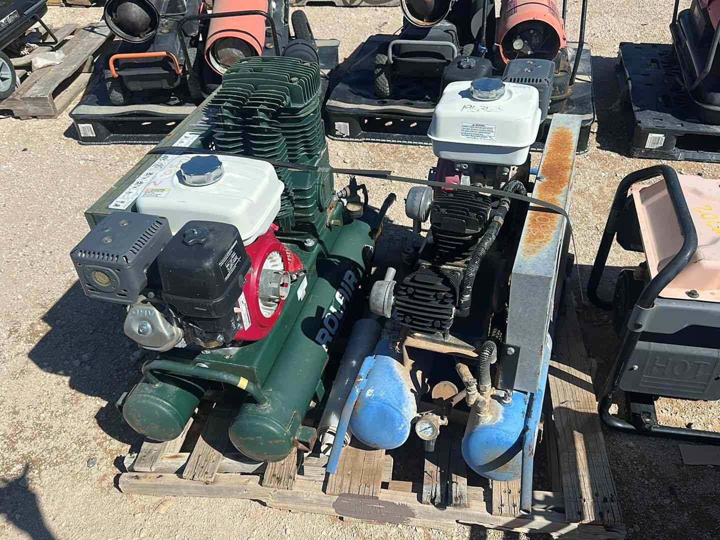 PALLET OF (2) COMPRESSORS (A55745)