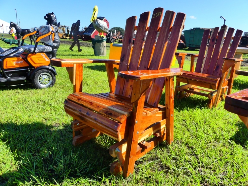 Wood Gliding Chair (A53316)
