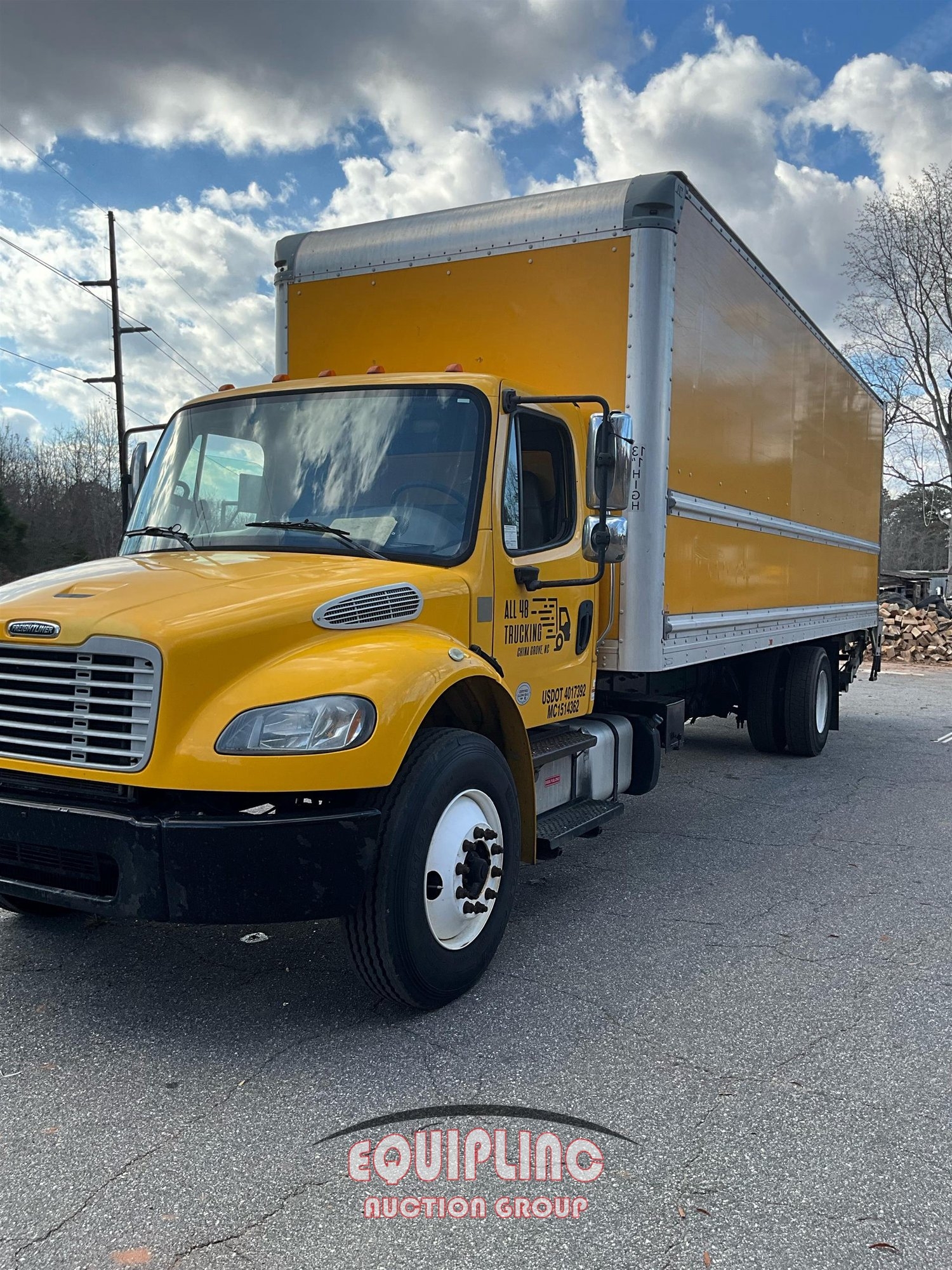 2017 FREIGHTLINER M2 26FT NON CDL BOX TRUCK (A59905)