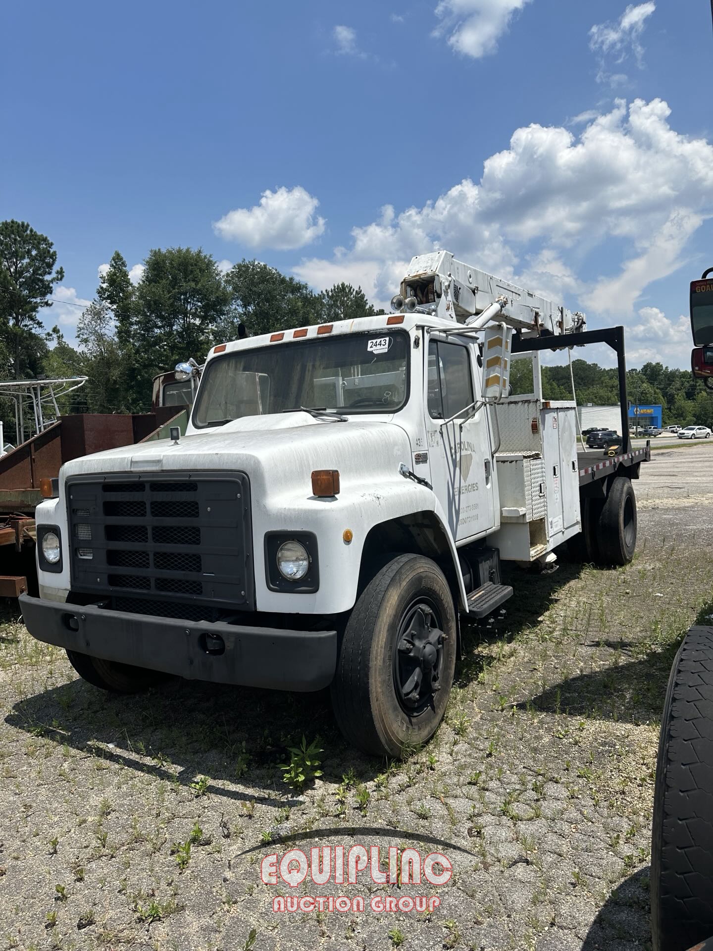 1984 NAVISTAR 1954 CABLE HOIST (A51222)