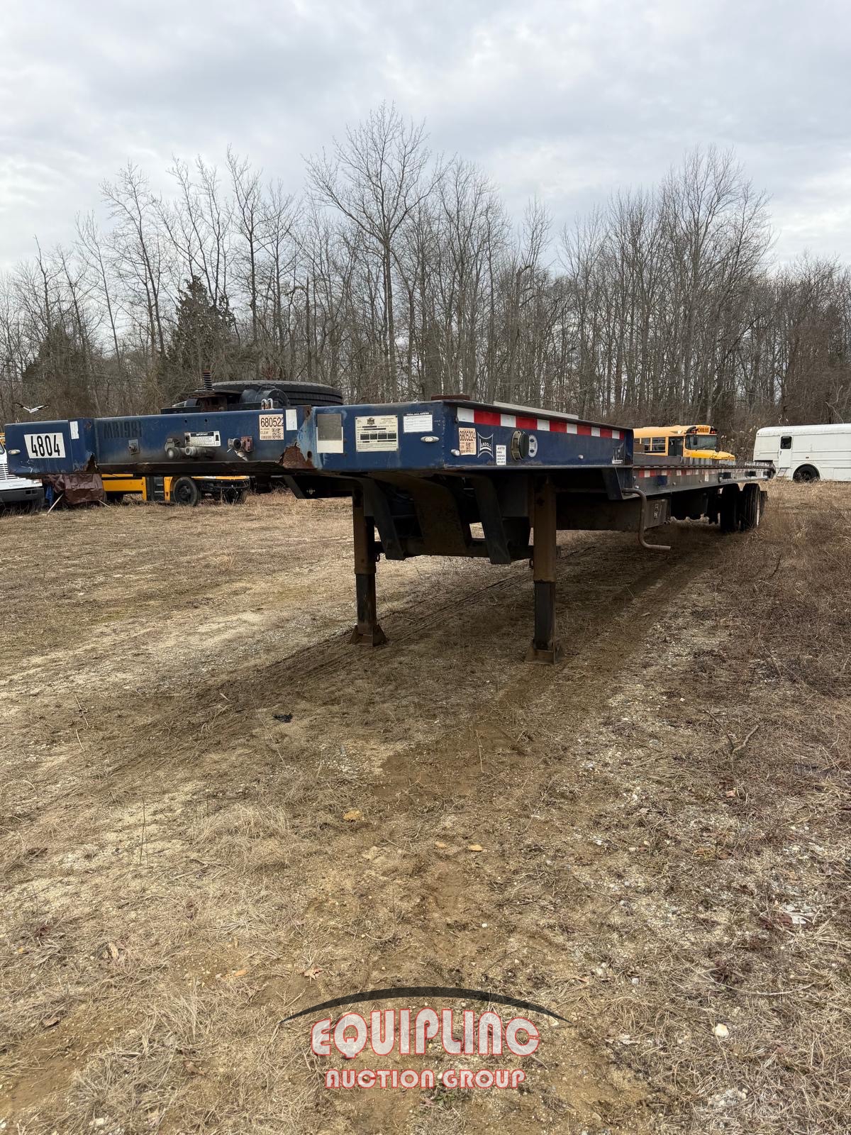 2018 LANDOLL 330 S/A  DROP DECK TRAILER (A59912)