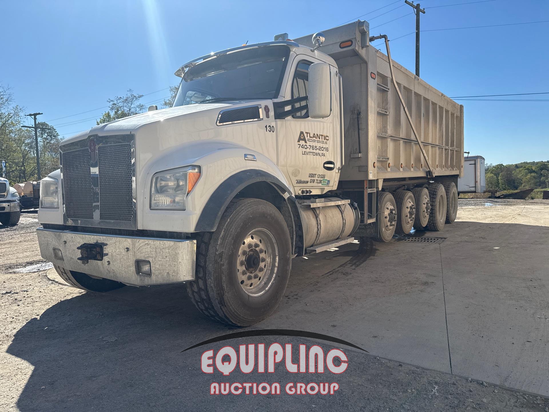 2021 KENWORTH T880 5 AXLE DUMP TRUCK (A56129)