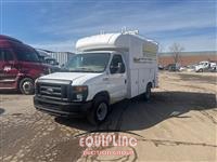 2012 FORD E-350 CUTAWAY SERVICE BODY TRUCK (A67148)