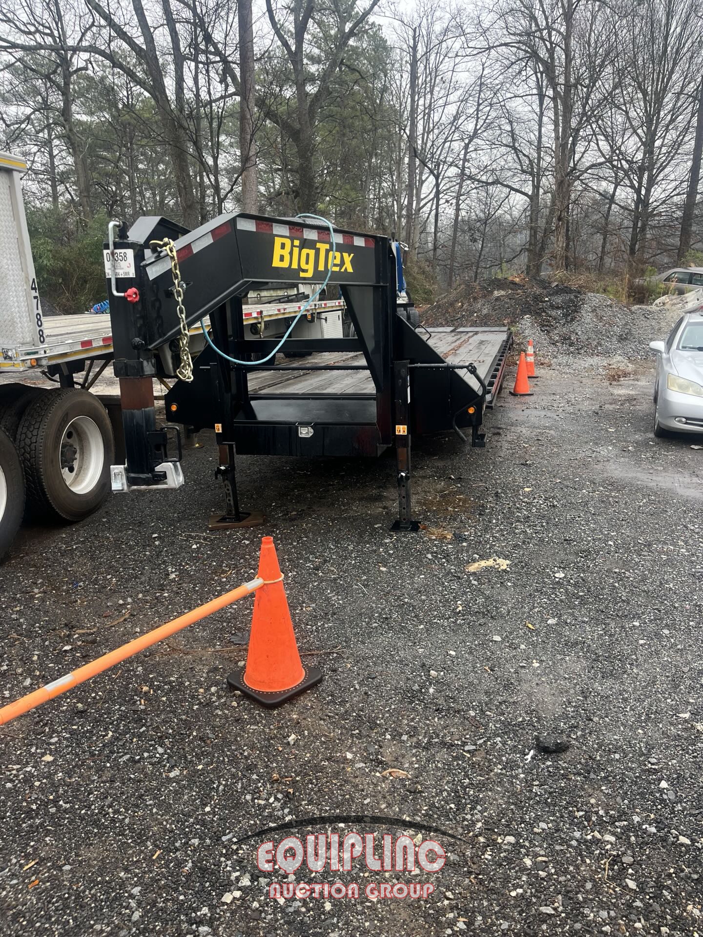 2022 BIG TEX 22GN-35BK+5MR T/A 48FT GOOSNECK TRAILER (A59906)