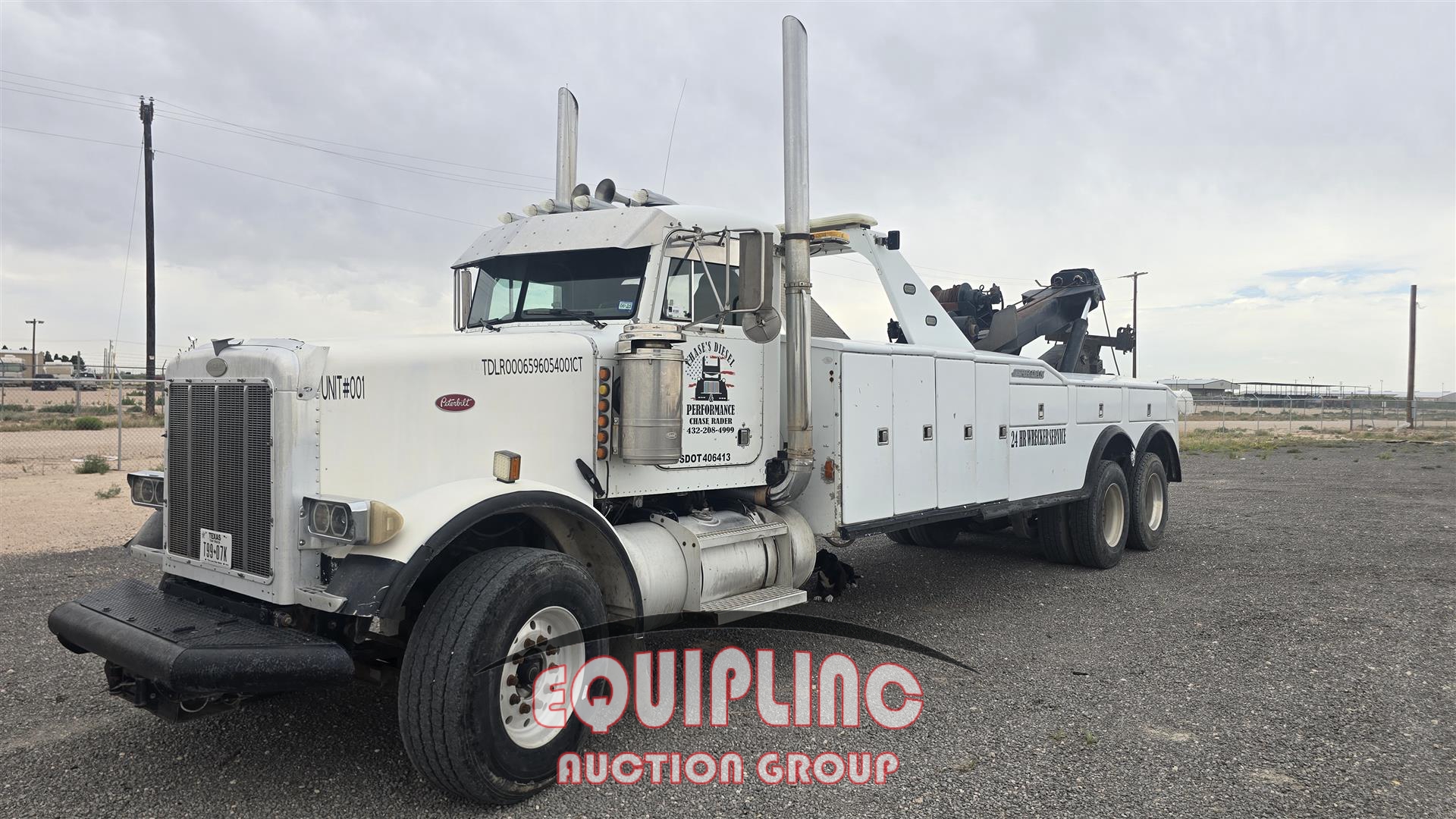 1996 PETERBILT 357 35 TON WRECKER (A45678)