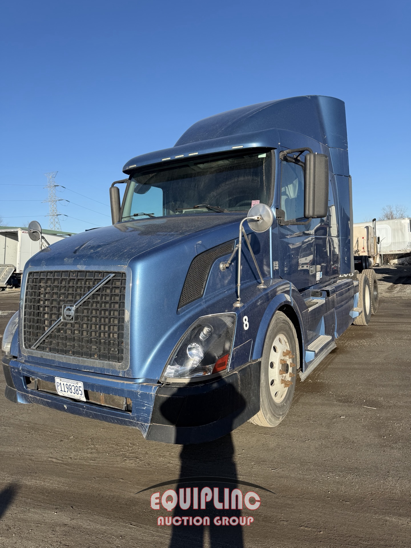 2012 VOLVO VNL64T630 6X4 T/A  SLEEPER TRUCK TRACTOR (A59910)