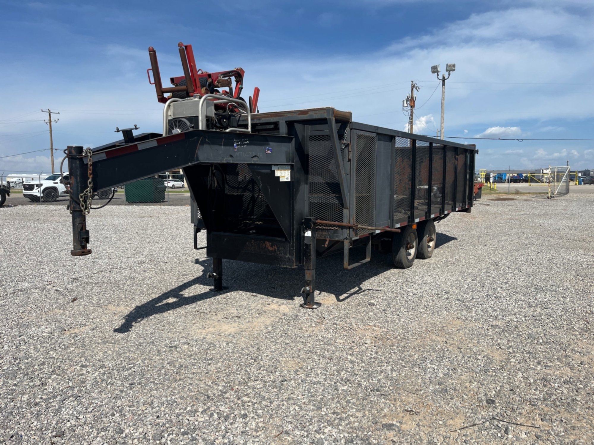 2014 AMERITRAIL LAY FLAT HOSE TUGGER TRAILER (A58216)