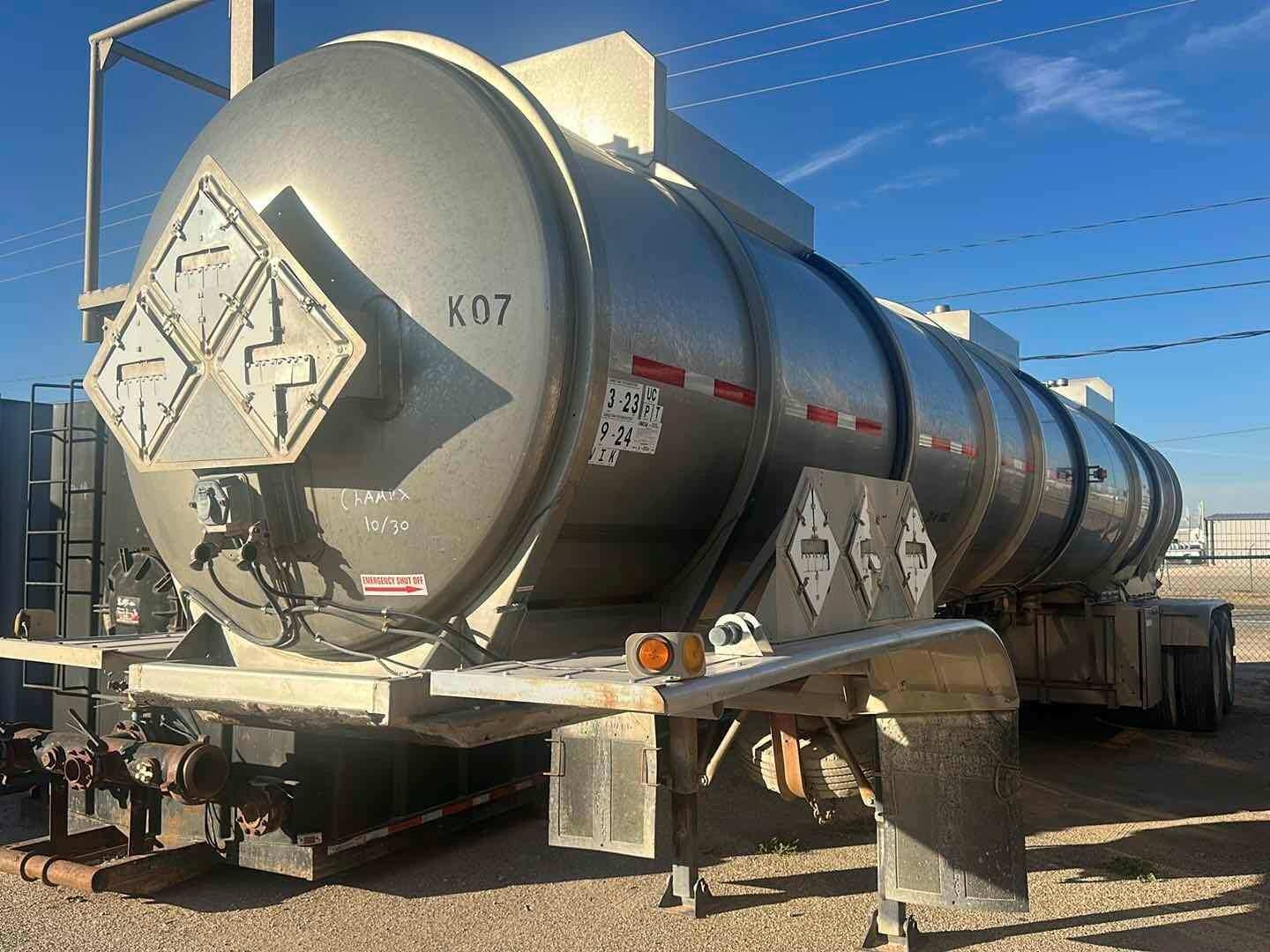 1995 POLAR TANK TRAILER TRANSPORT TRAILER (A55745)