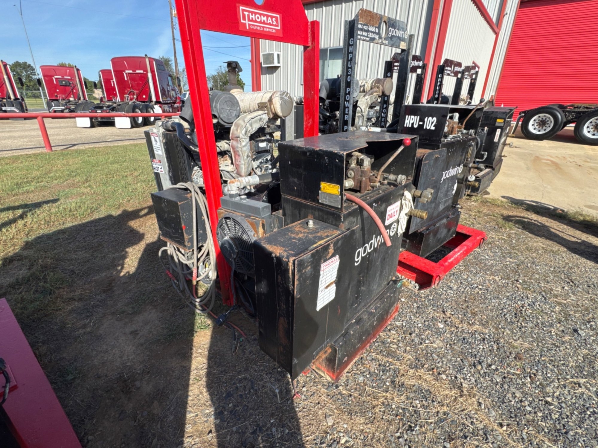 GODWIN (INOPERABLE) 3,500 PSI HYD. POWER PACK (A55745)