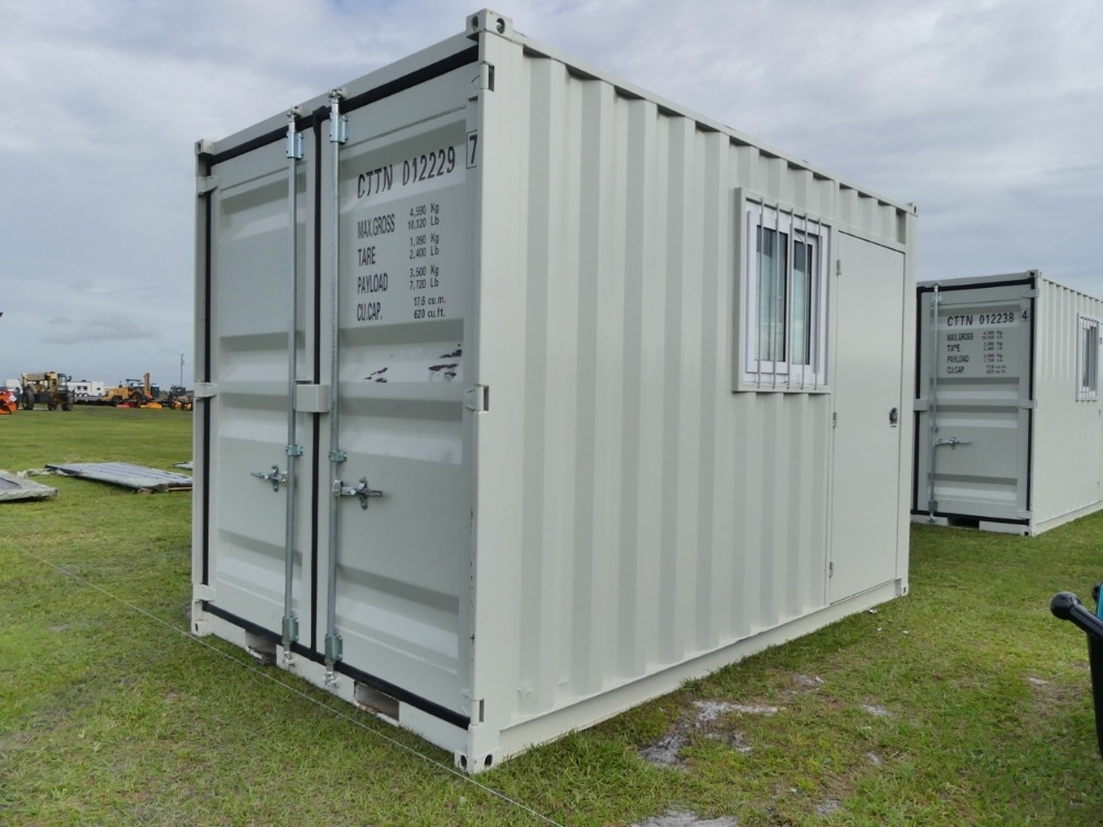 12' Container W/Side Door and Window (A57149)