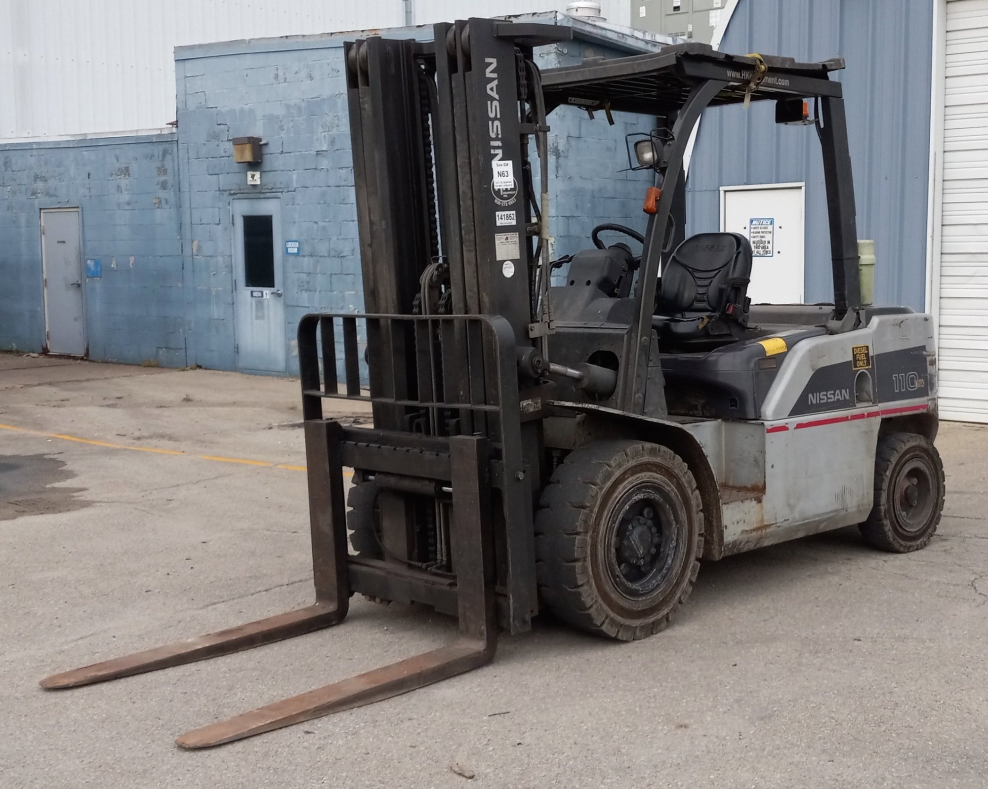 2012 NISSAN 110 FORKLIFT (A55745)