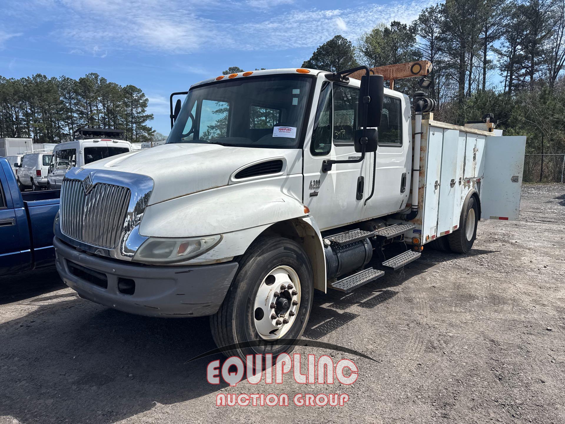 2007 INTERNATIONAL 4300 4X2 S/A UTILITY BODY TRUCK (A66091)