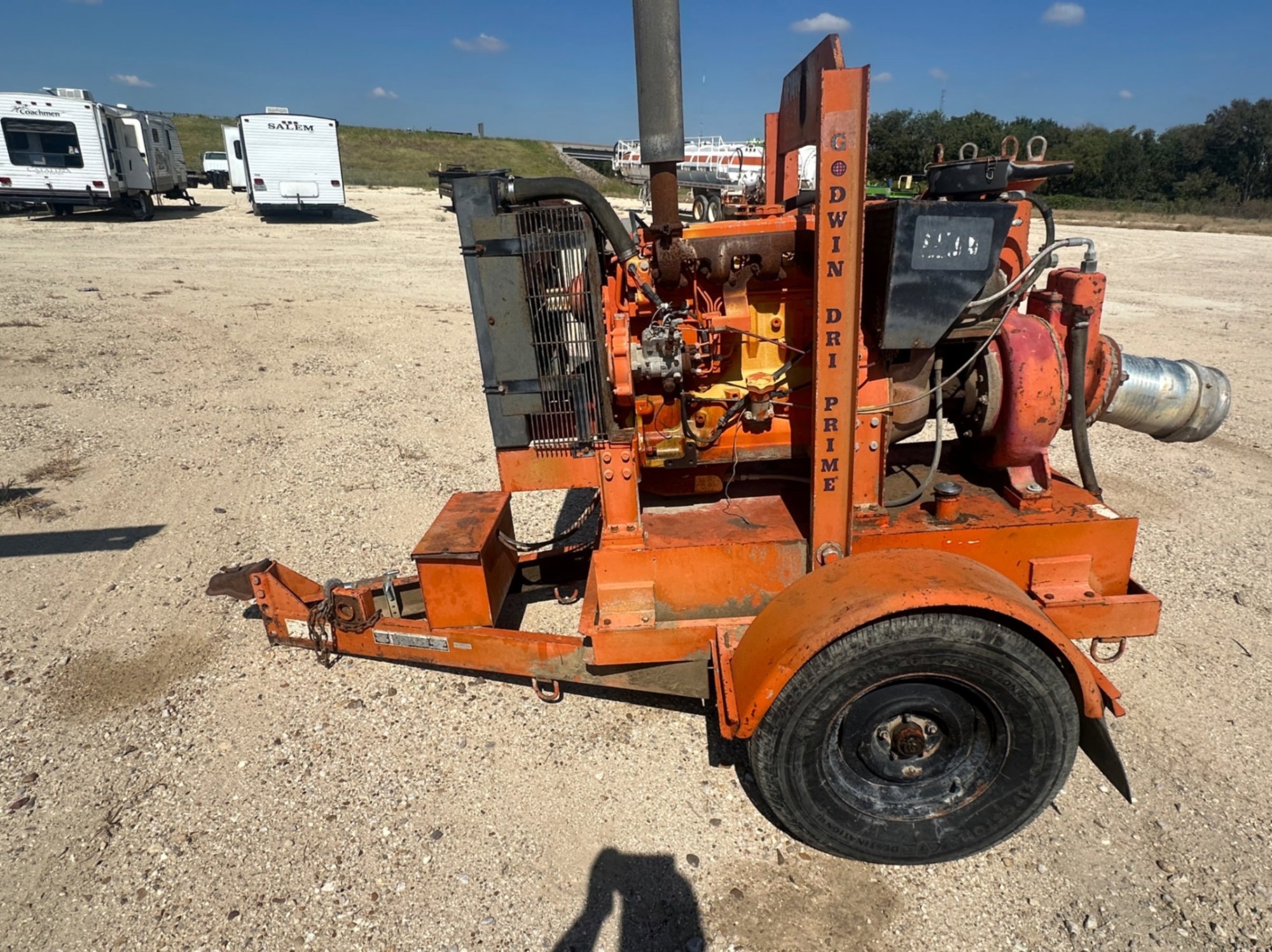 TRAILER MOUNTED WATER PUMP (A55745)