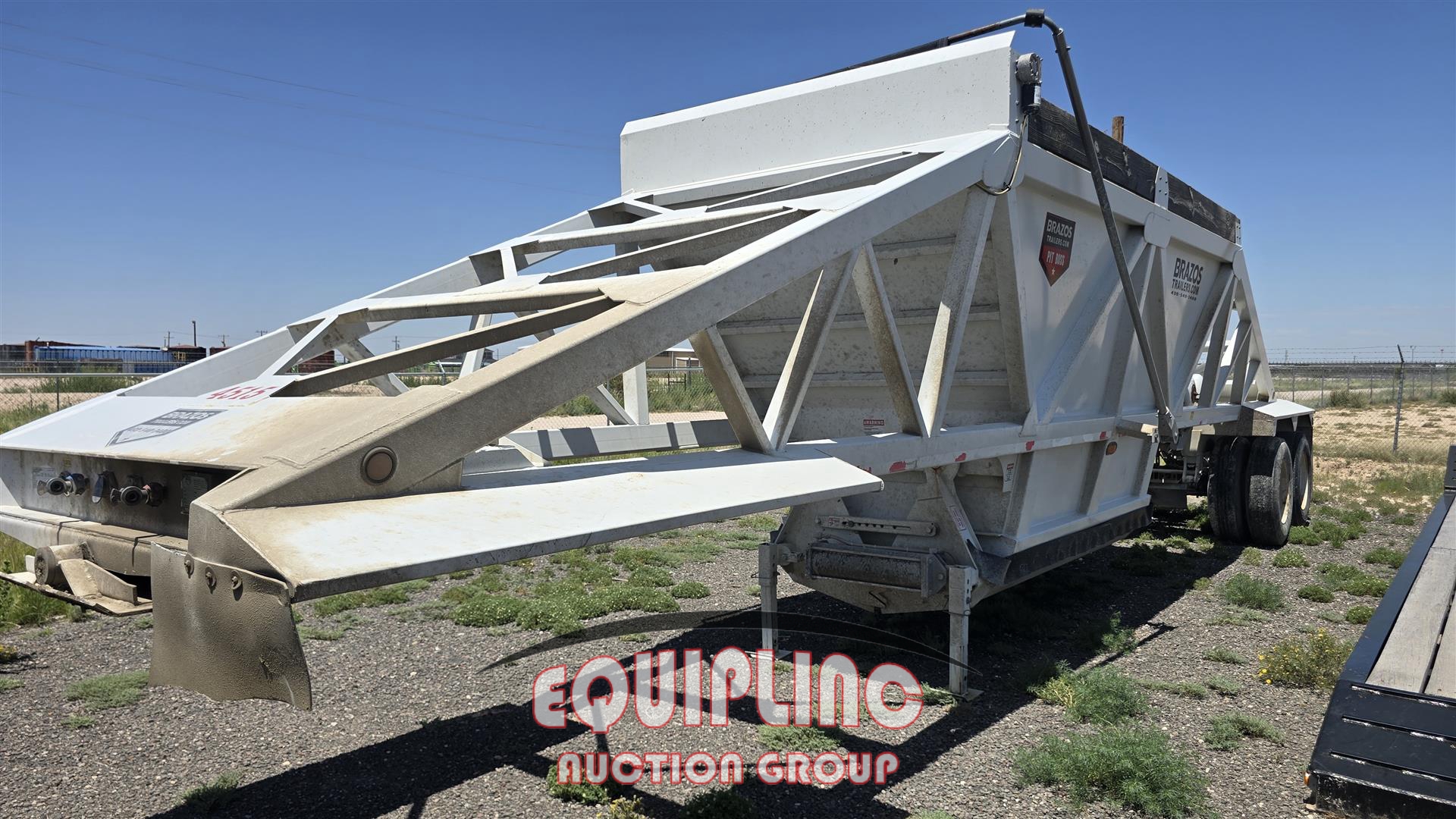 2022 BRAZ0 40FT PIT BOSS BELLY DUMP TRAILER (A54607)