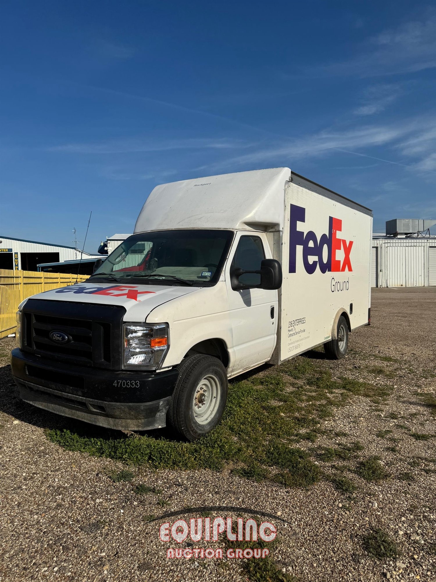 2022 FORD E350 BOX TRUCK (A57880)