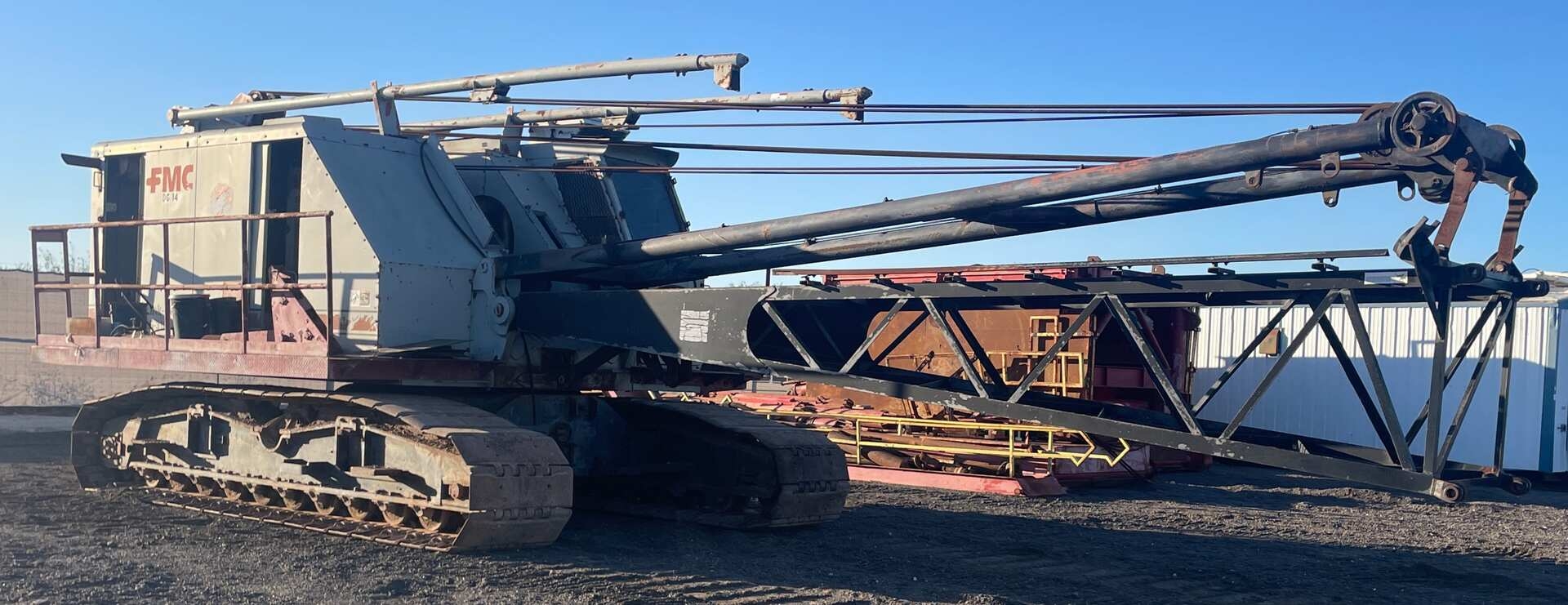 1980 LINKBELT LS-318 LATTICE BOOM DRAGLINE CRAWLER (A48992)