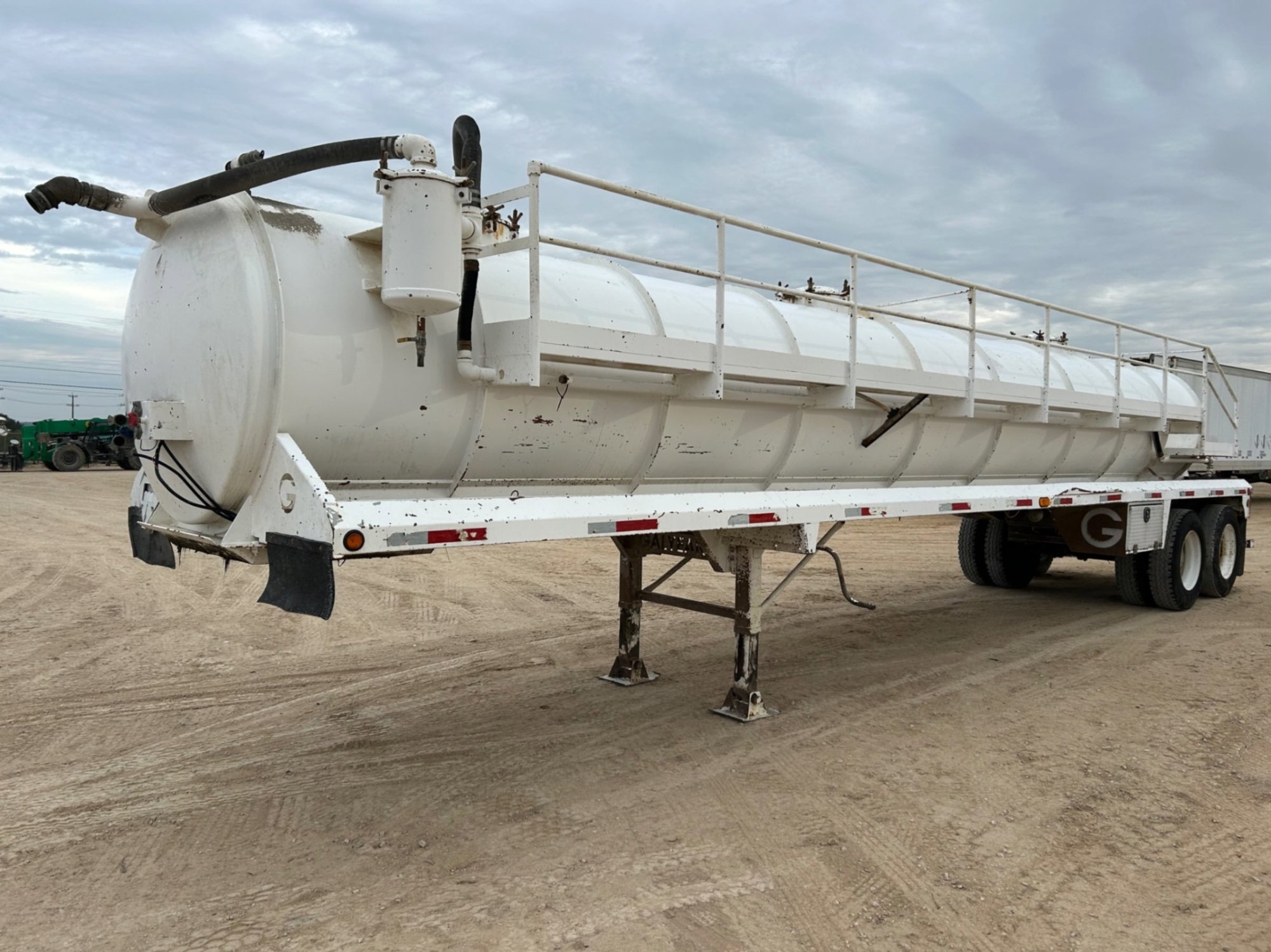 2012 GALYEAN 130 BBL VACUUM TRAILER (A58214)