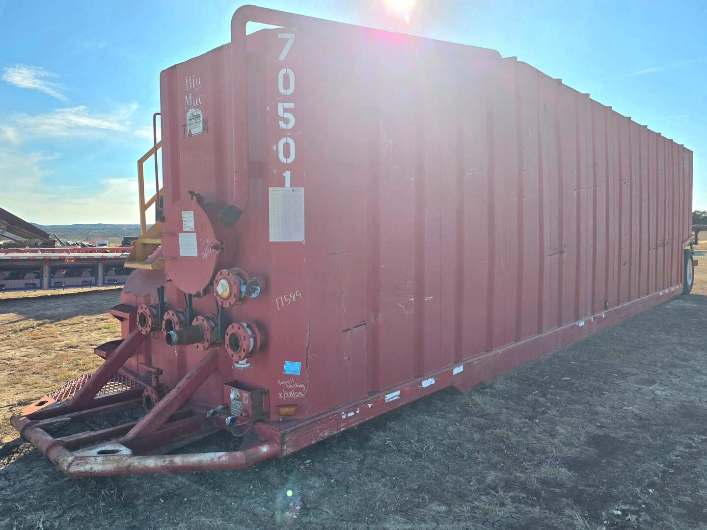 2004 VE ENTERPRISES 500BBL FRAC TANK (A58216)