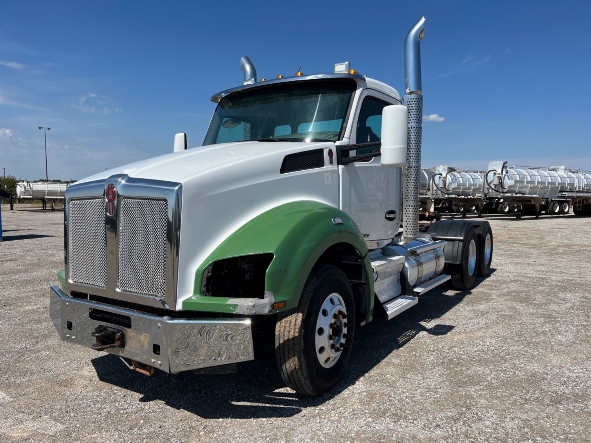 2018 KENWORTH T800 DAYCAB (INOPERABLE) (A53843)