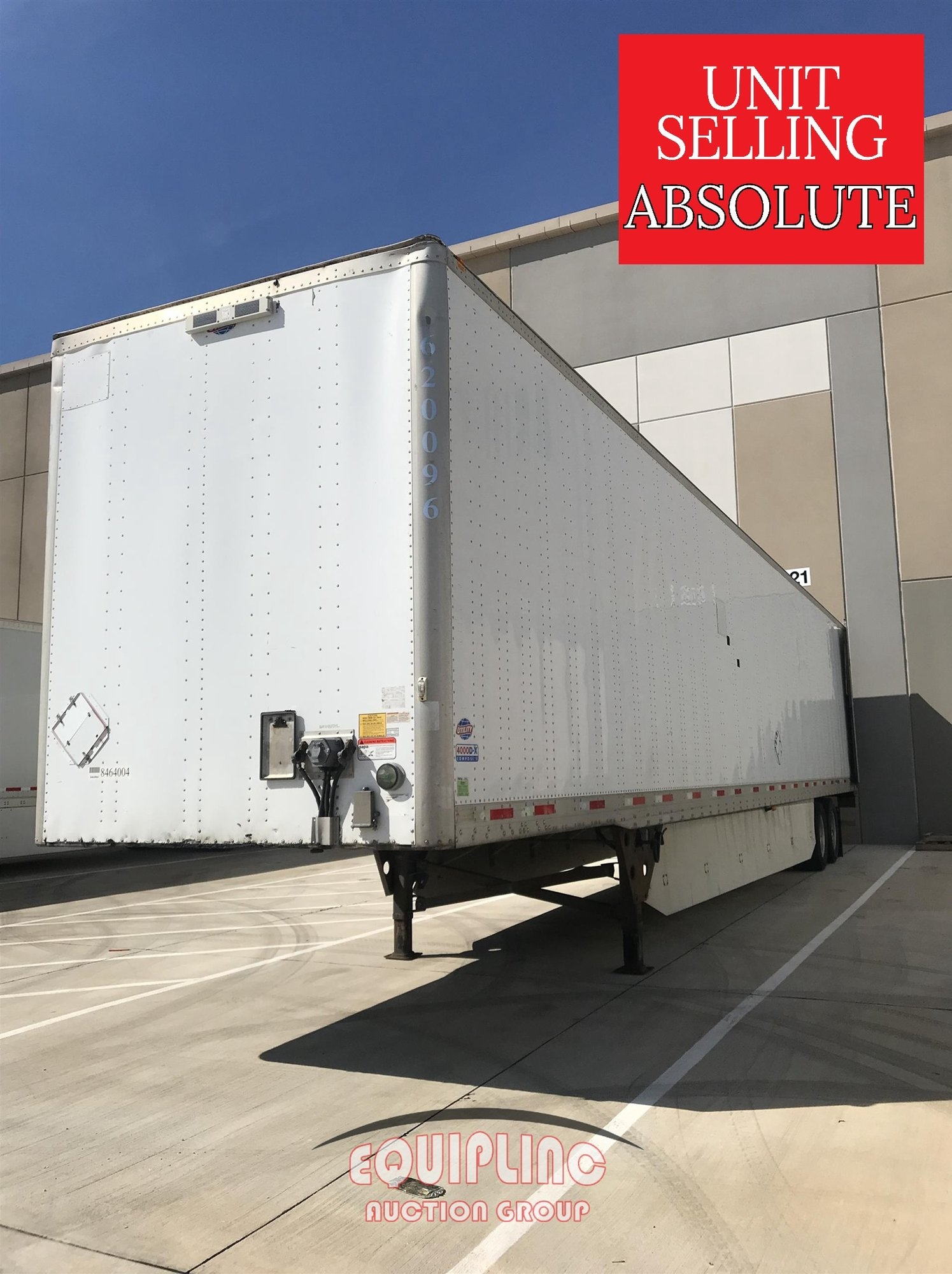 2014 UTILITY 53X102 DRY VAN TRAILER (A45678)