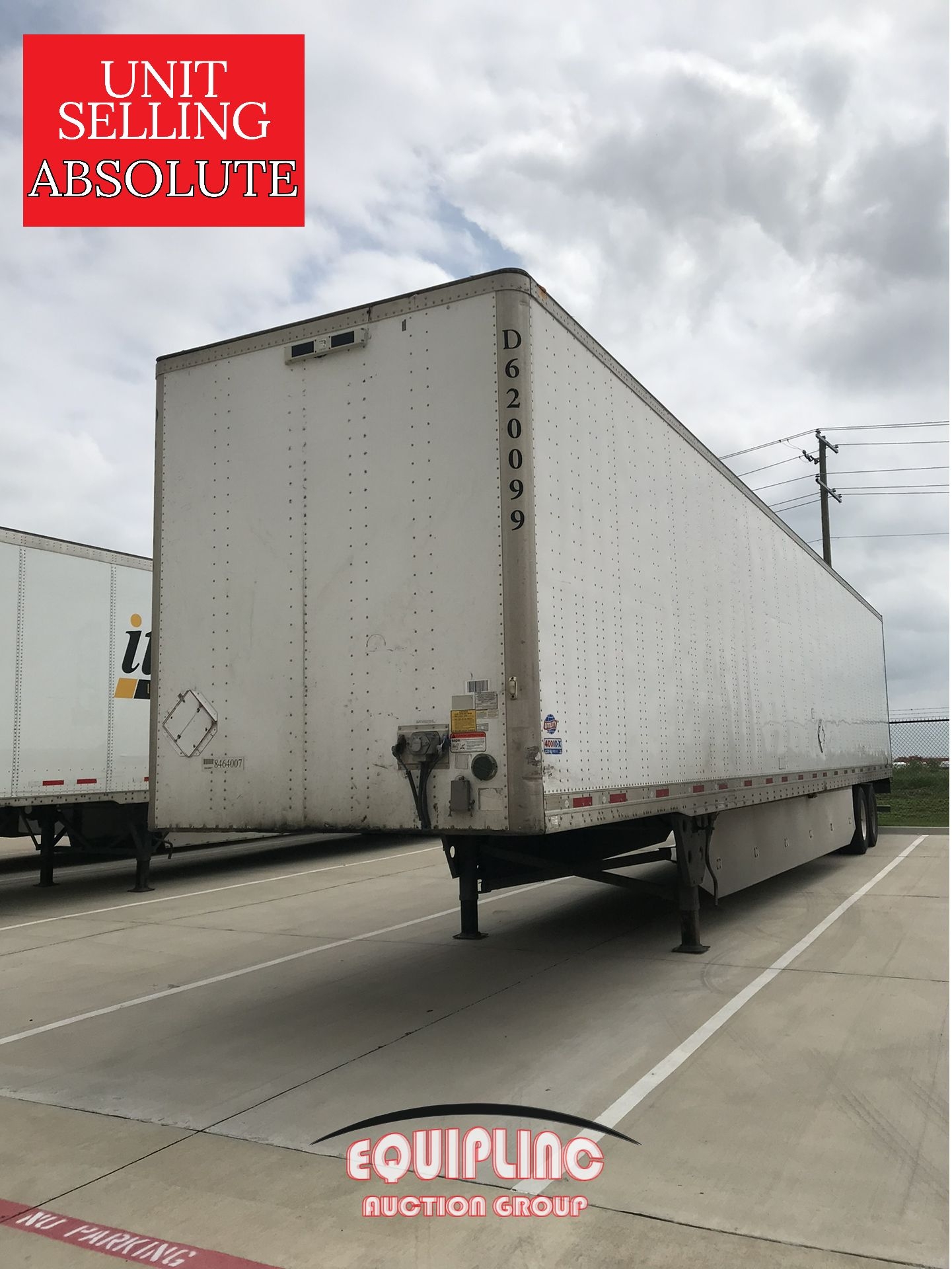 2014 UTILITY 53X102 DRY VAN TRAILER (A45678)