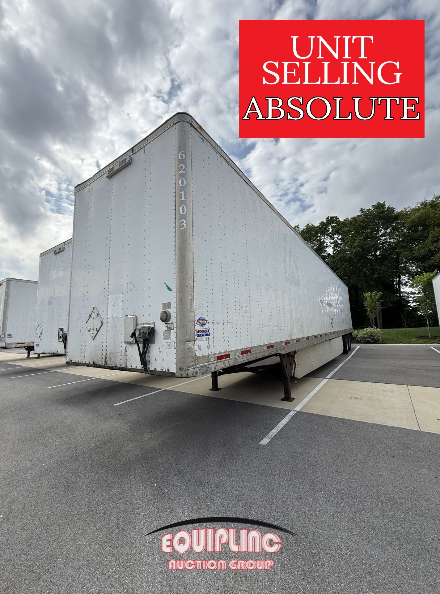 2014 UTILITY 53X102 DRY VAN TRAILER (A51222)