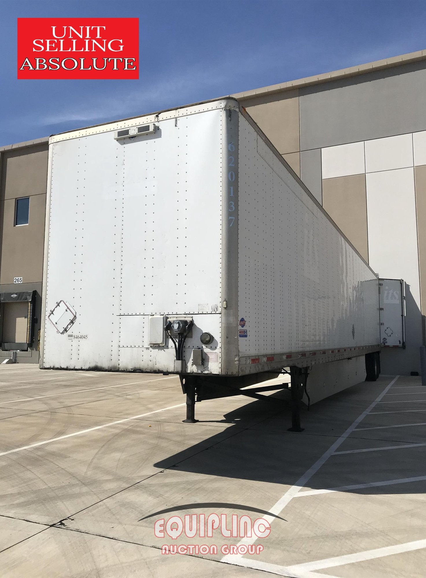 2014 UTILITY 53X102 DRY VAN TRAILER (A50046)