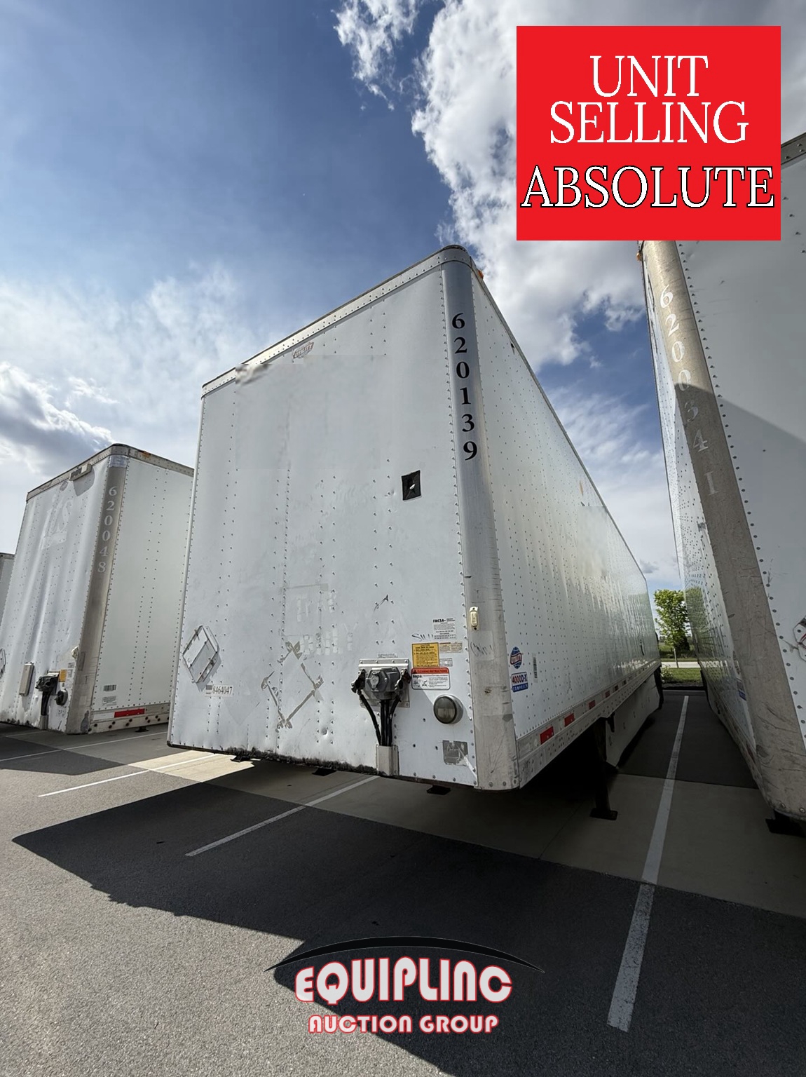 2014 UTILITY 53X102 DRY VAN TRAILER (A45678)