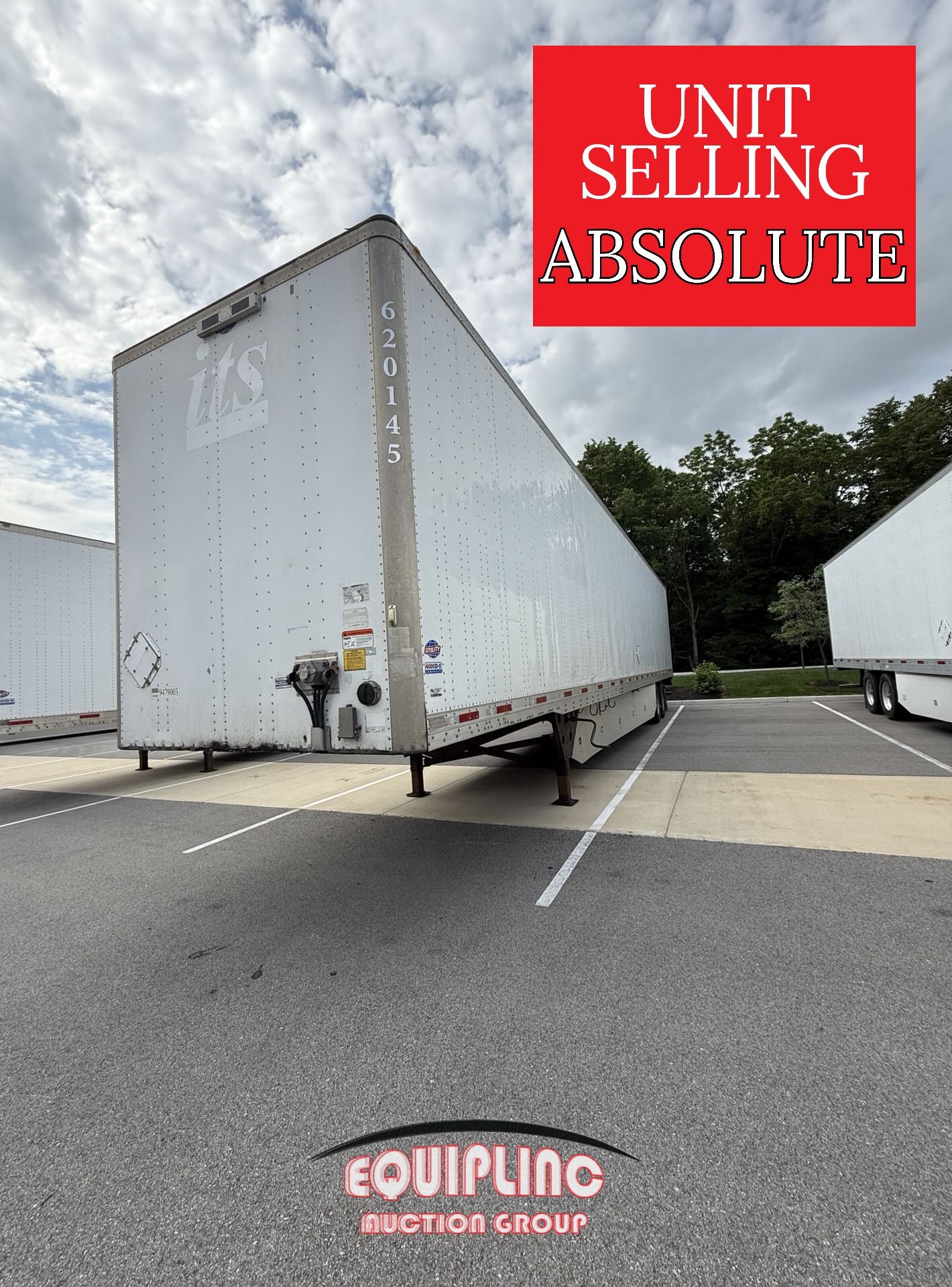 2014 UTILITY 53X102 DRY VAN TRAILER (A50046)