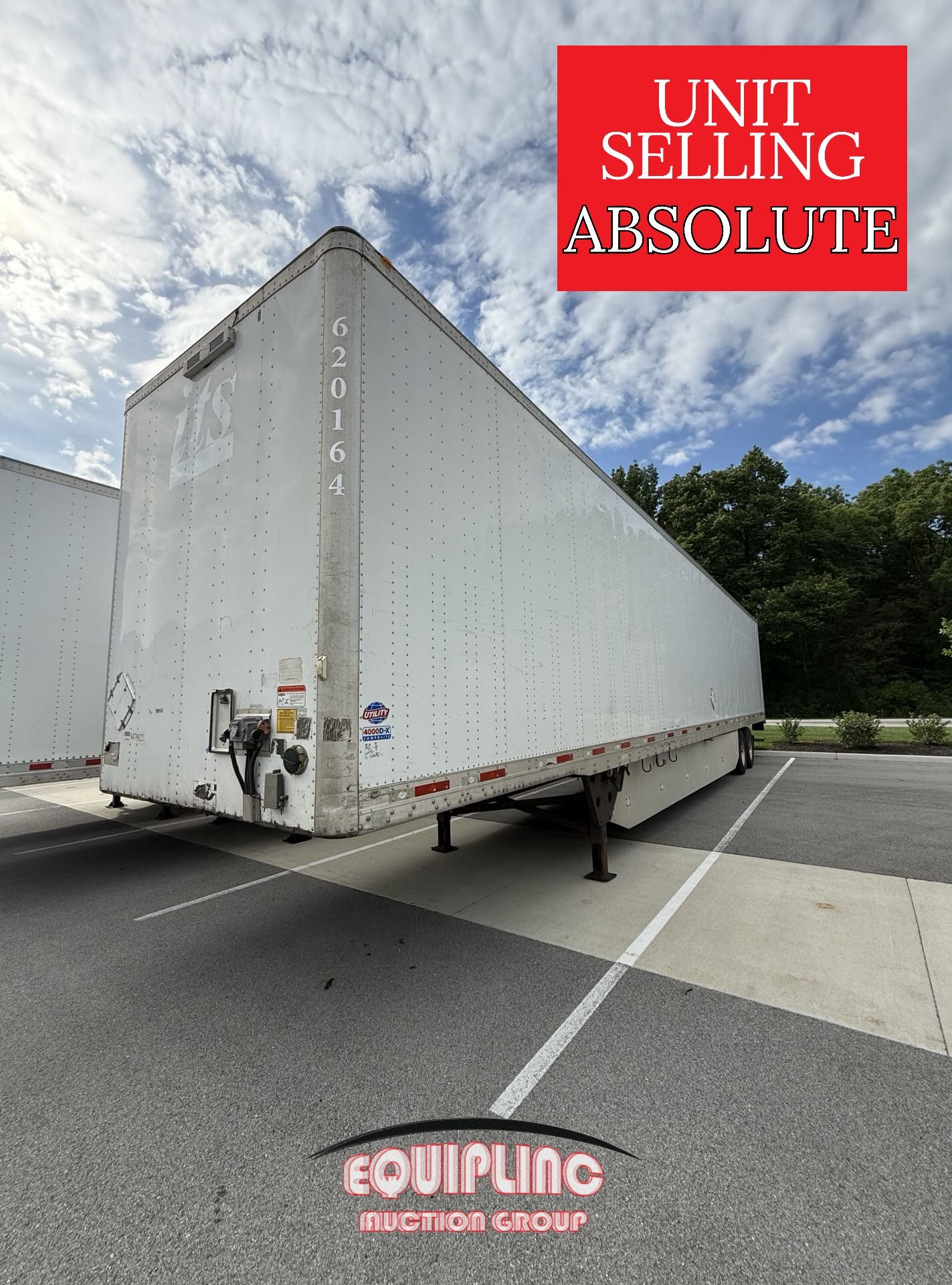 2014 UTILITY 53X102 DRY VAN TRAILER (A50046)