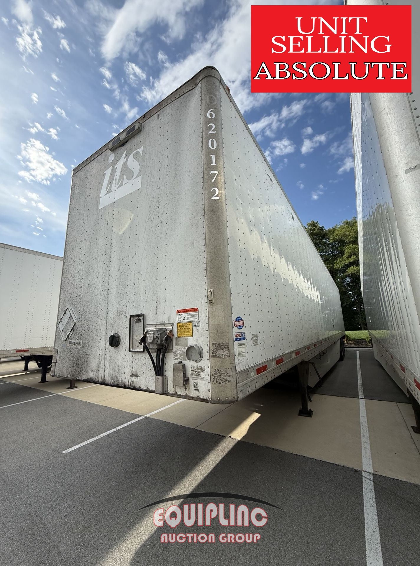 2014 UTILITY 53X102 DRY VAN TRAILER (A50046)