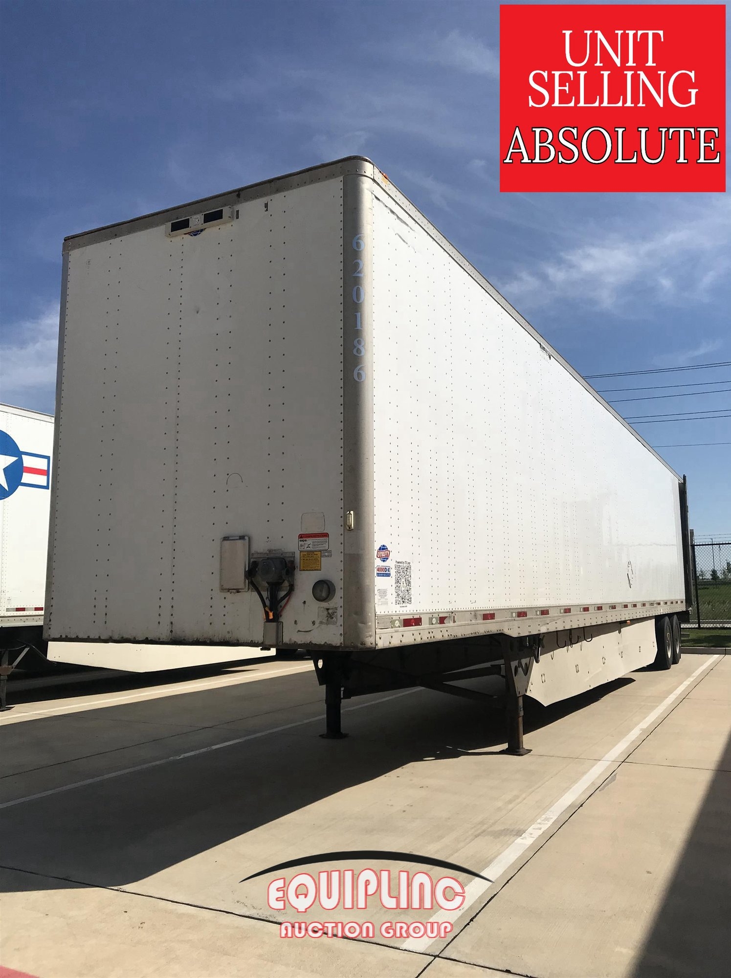 2014 UTILITY 53X102 DRY VAN TRAILER (A45678)