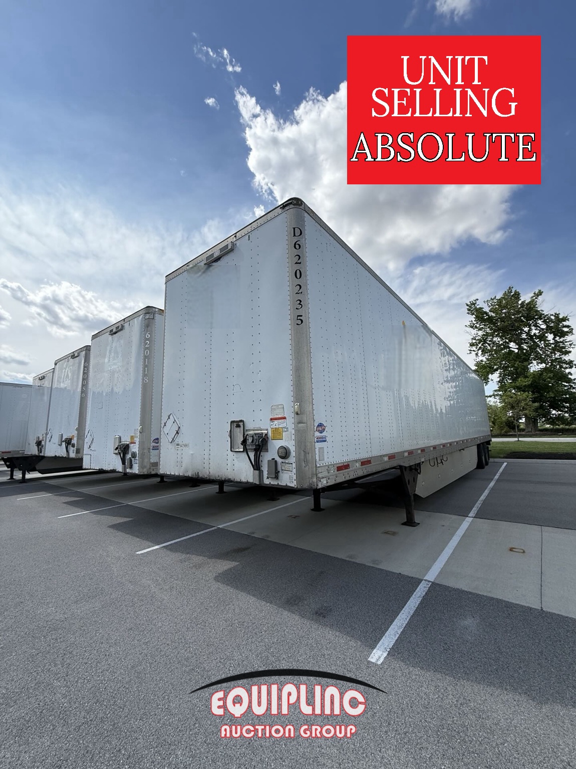 2014 UTILITY 53X102 DRY VAN TRAILER (A50046)