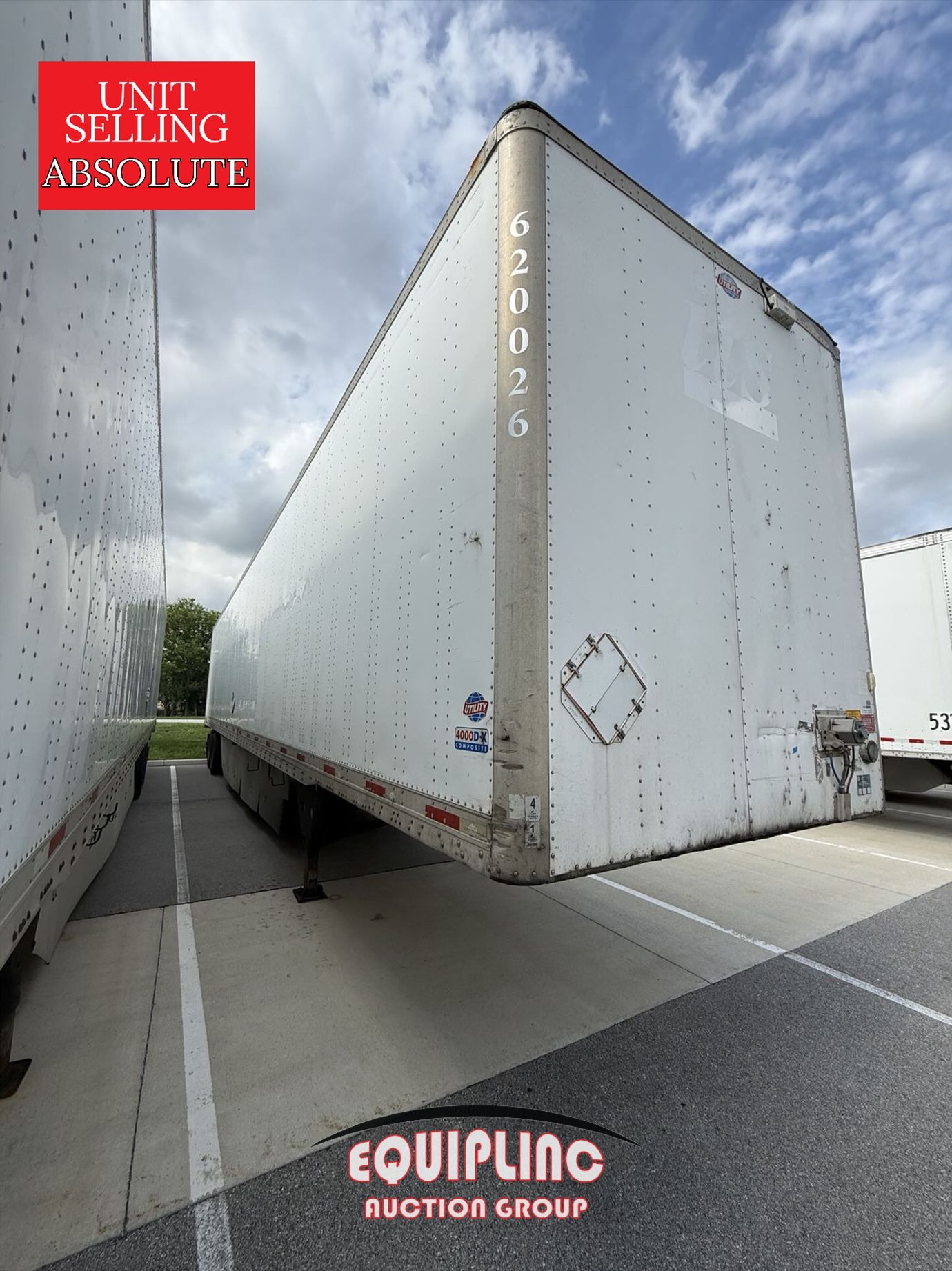 2010 UTILITY 53X102 DRY VAN TRAILER (A50046)