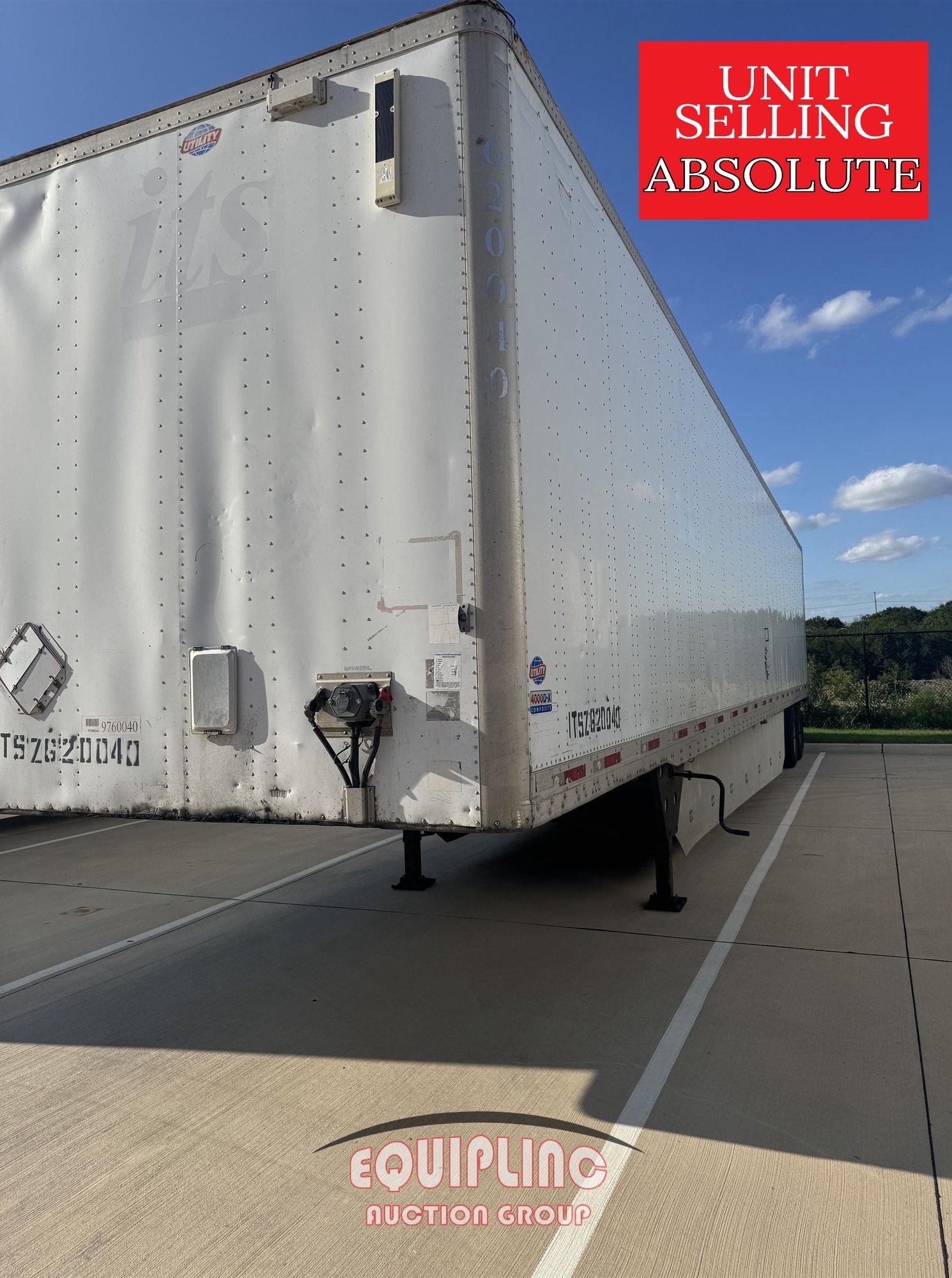 2010 UTILITY 53X102 DRY VAN TRAILER (A50046)