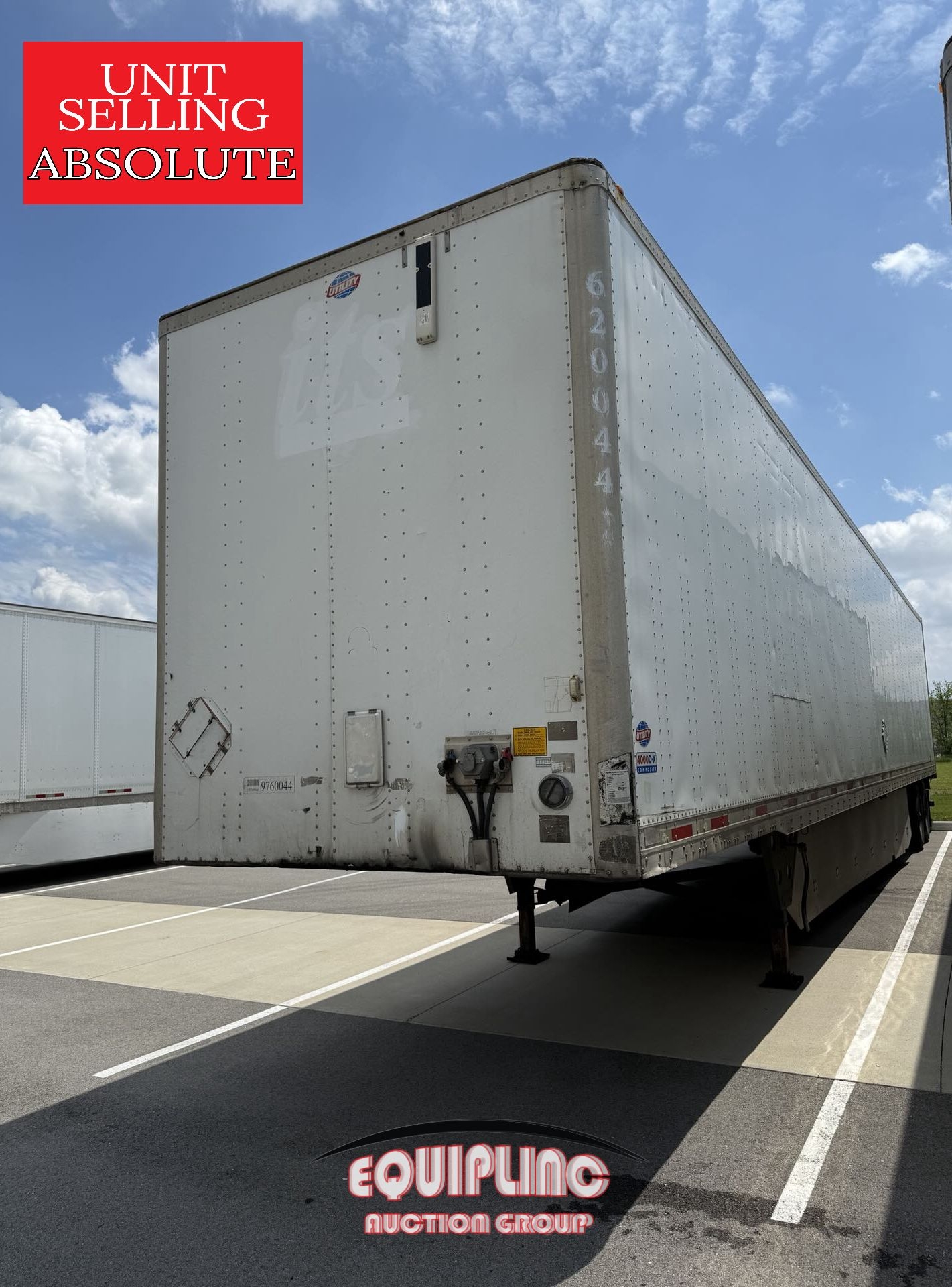 2010 UTILITY 53X102 DRY VAN TRAILER (A45678)