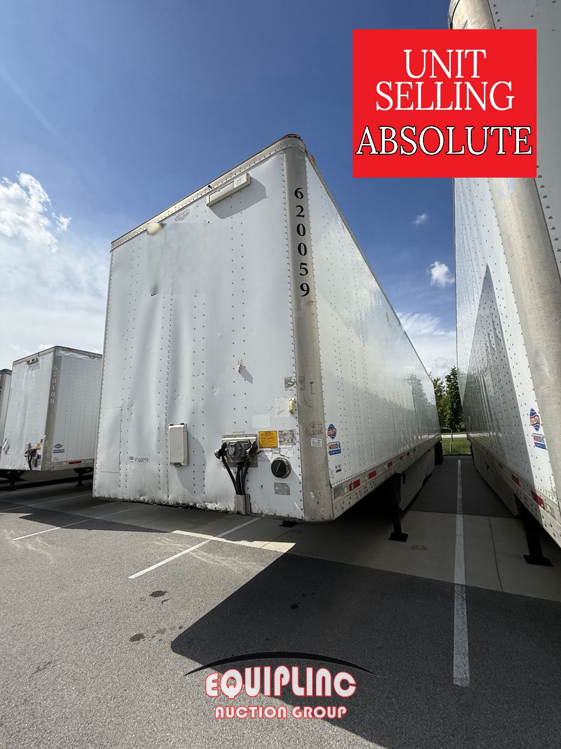 2010 UTILITY 53X102 DRY VAN TRAILER (A50046)