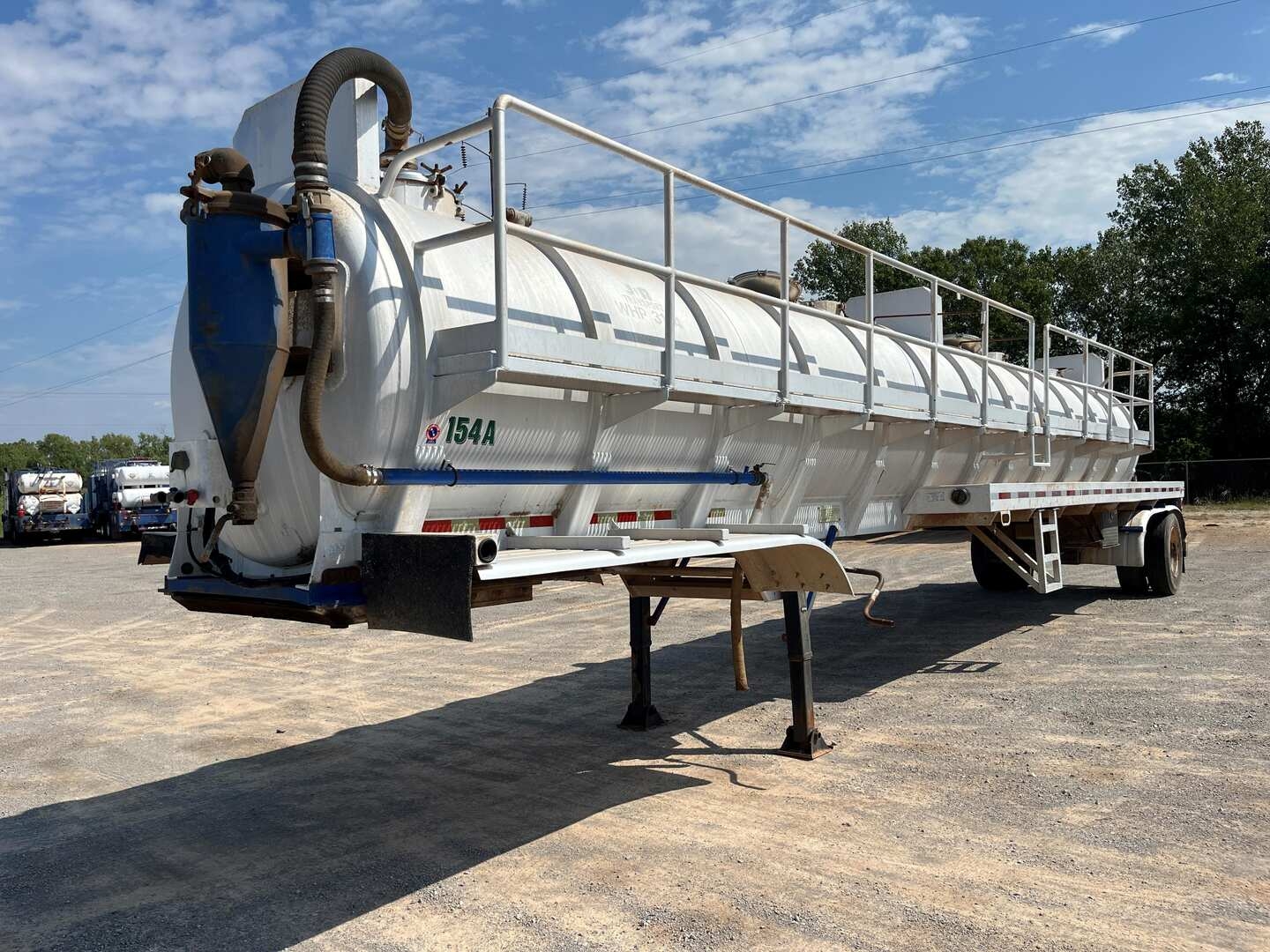 2004 DRAGON 150 BBL ALUMINUM VACUUM TRAILER (A53843)