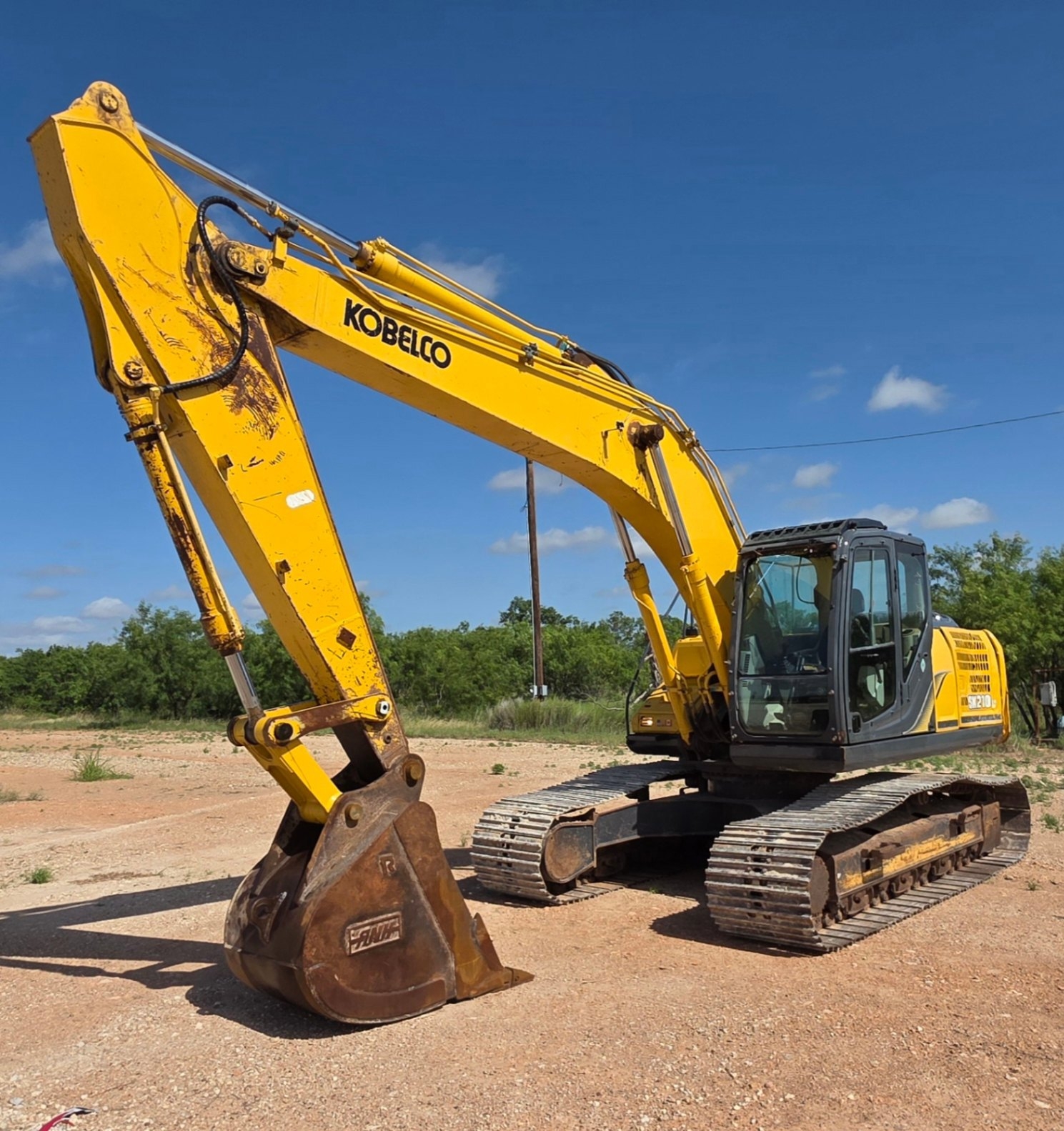 KOBELCO SK210LC EXCAVATOR (A55745)