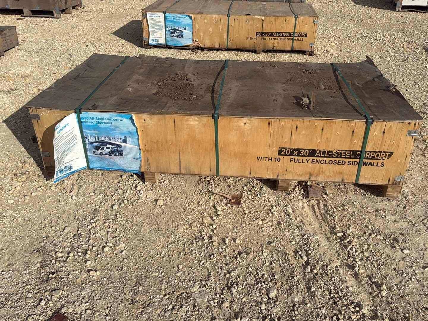 20FT X 30FT ALL STEEL CARPORT (A58216)