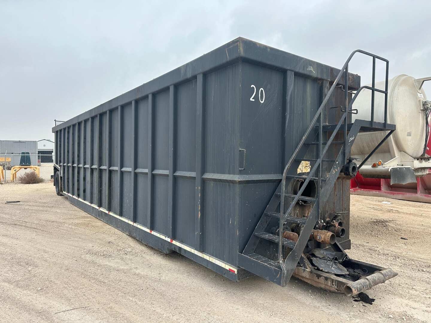 500BBL WHEELED FRAC TANK (A58216)