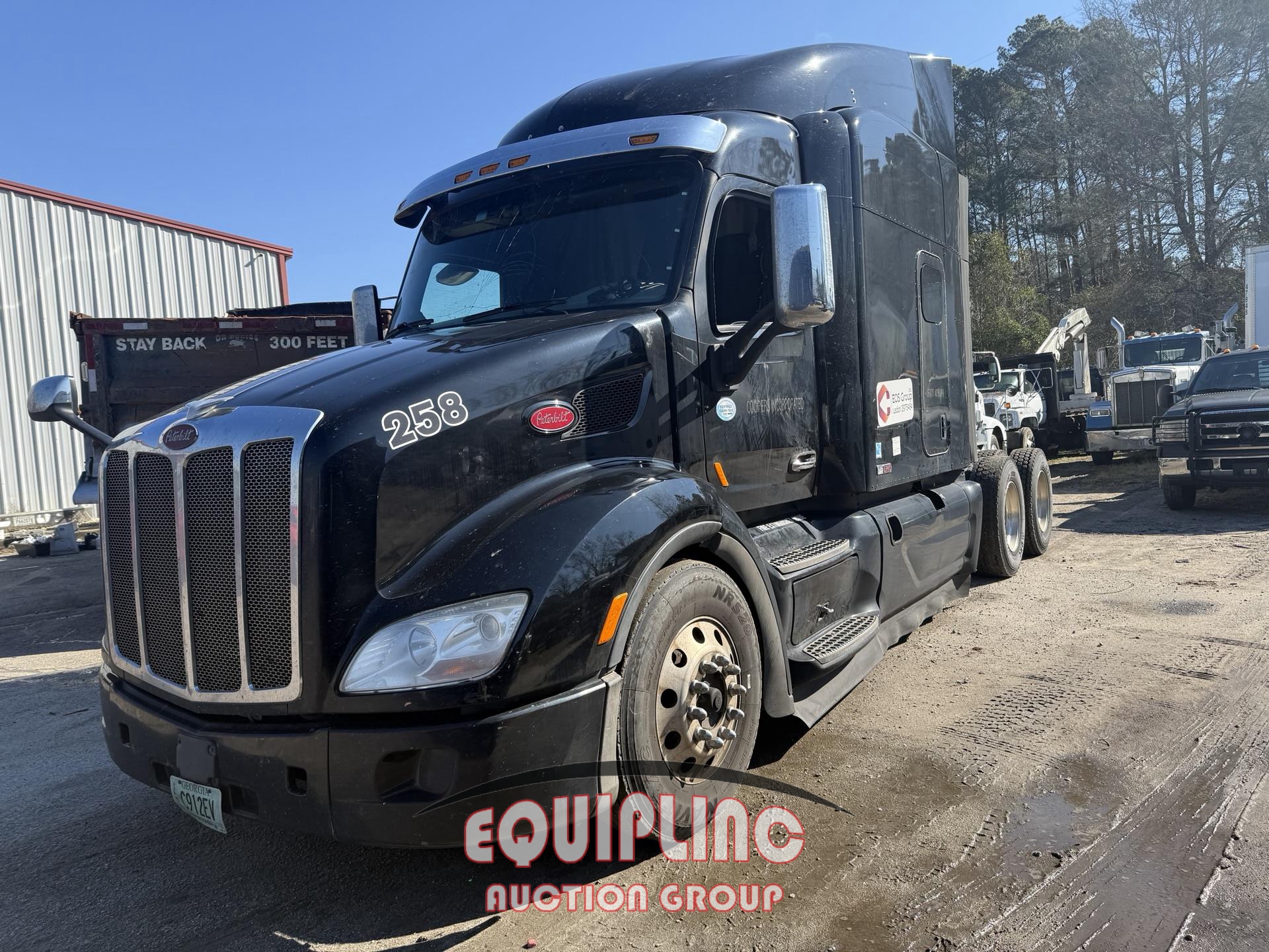 2019 PETERBILT 579 6X4 T/A SLEEPER TRUCK TRACTOR (A59910)